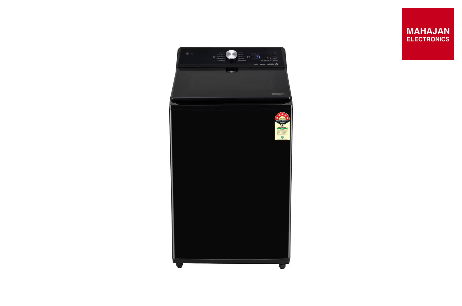 LG TX511NWO 11Kg Top Load Washing Machine, AI Direct Drive™, 6 Motion DD, Onyx Black, 5 Star – Mahajan Electronics Online.