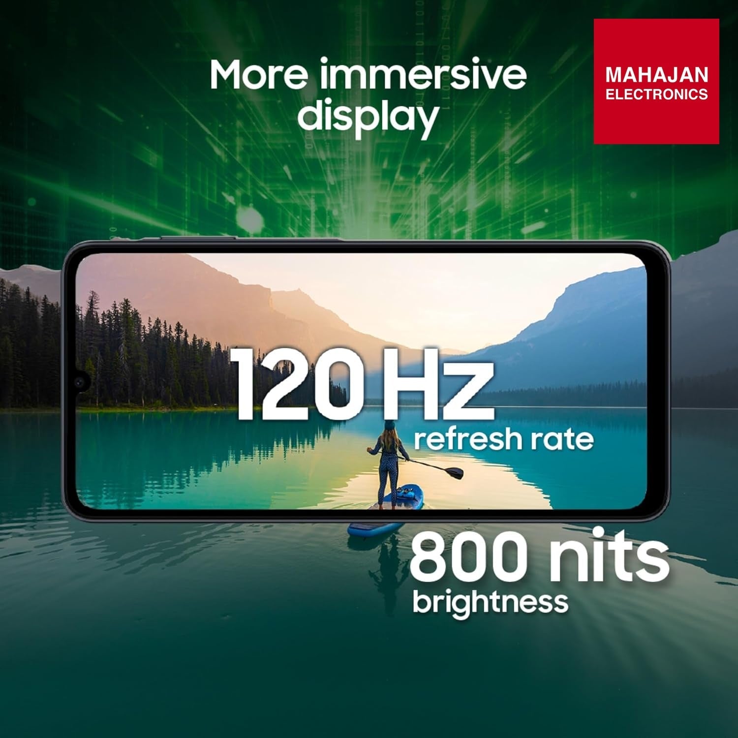 Samsung Galaxy A07 5G Smartphone (Black, 6GB RAM, 128GB Storage) | 120Hz Refresh Rate | Massive 6000mAh – Mahajan Electronics Online.