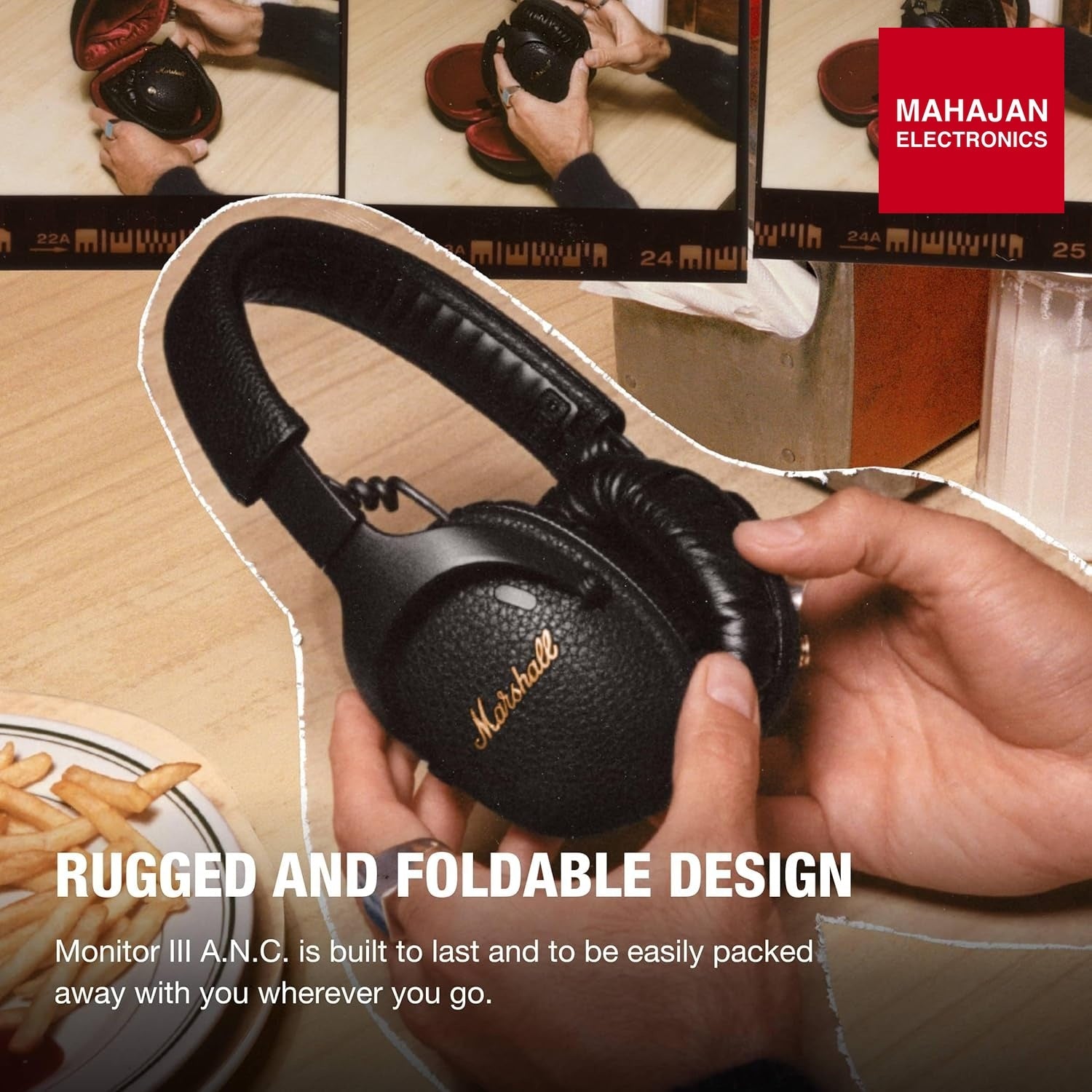 Marshall Monitor III Active Noise Canceling Over Ear Bluetooth Headphones Mahajan Electronics β Mahajan Electronics Online.