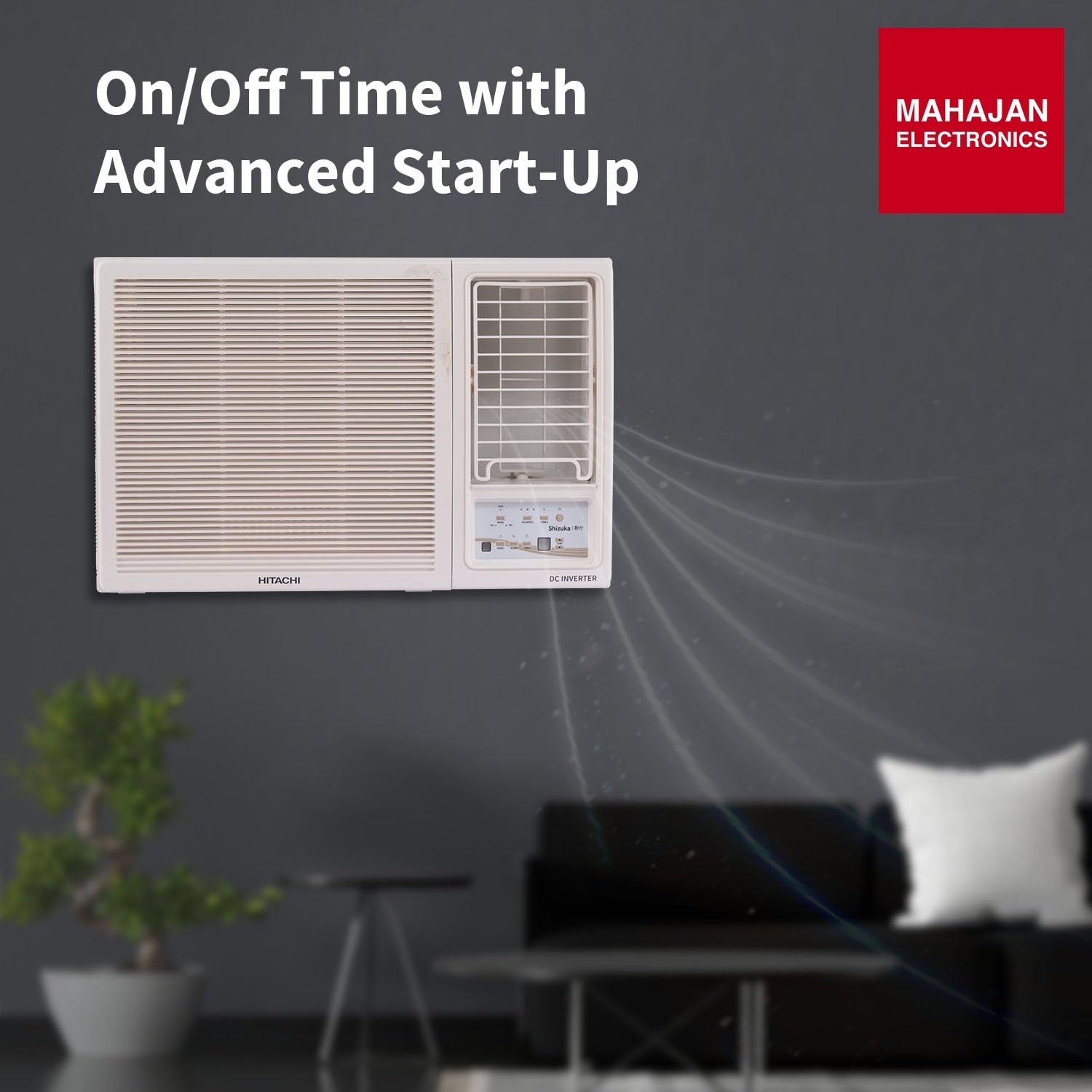 Hitachi RAW318HIEO 1.5 Ton 3 Star Inverter Window AC (100% Copper, R32 Refrigerant, Auto Restart, White) – Mahajan Electronics Online.