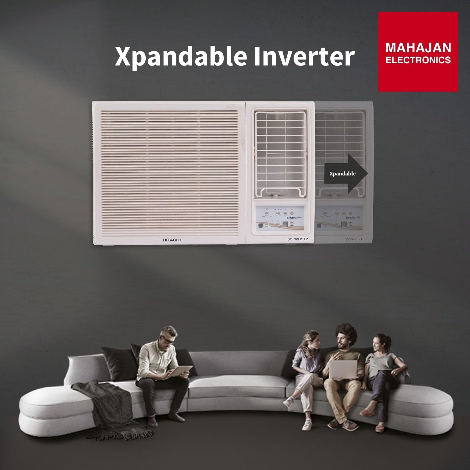 Hitachi RAW318HIEO 1.5 Ton 3 Star Inverter Window AC (100% Copper, R32 Refrigerant, Auto Restart, White) – Mahajan Electronics Online.