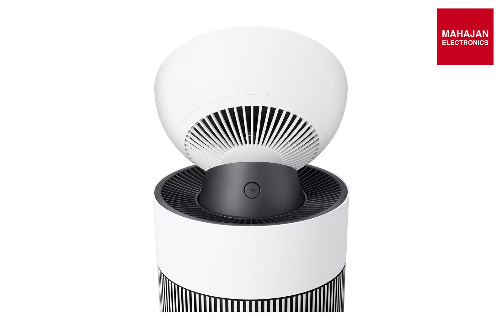 LG AS55GGWX0 360˚ Clean Air Purifier, 52.8m² Room Capacity, HEPA Filter, BLDC Motor, Smart indicator, AQI – Mahajan Electronics Online.