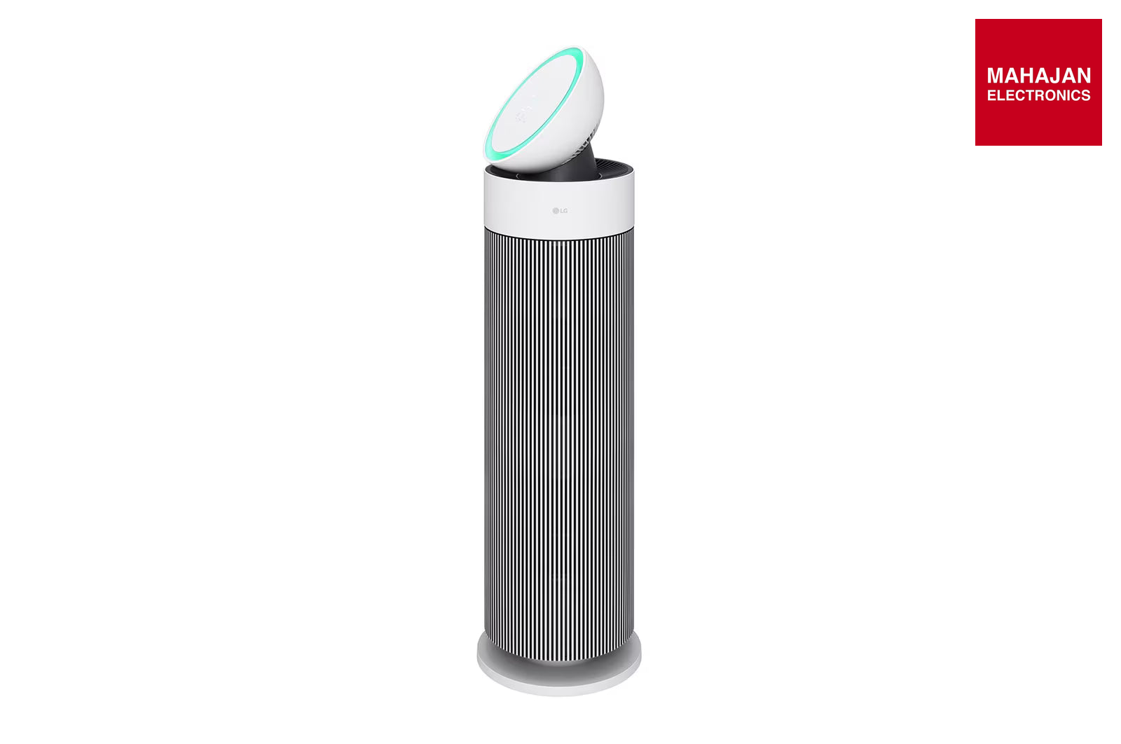 LG AS55GGWX0 360˚ Clean Air Purifier, 52.8m² Room Capacity, HEPA Filter, BLDC Motor, Smart indicator, AQI – Mahajan Electronics Online.