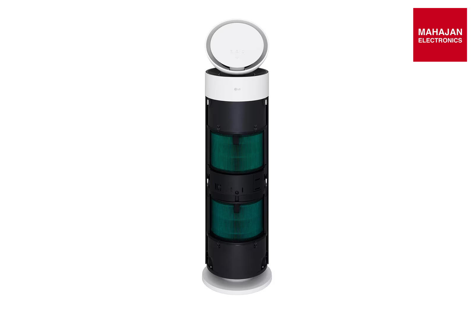 LG AS55GGWX0 360˚ Clean Air Purifier, 52.8m² Room Capacity, HEPA Filter, BLDC Motor, Smart indicator, AQI – Mahajan Electronics Online.