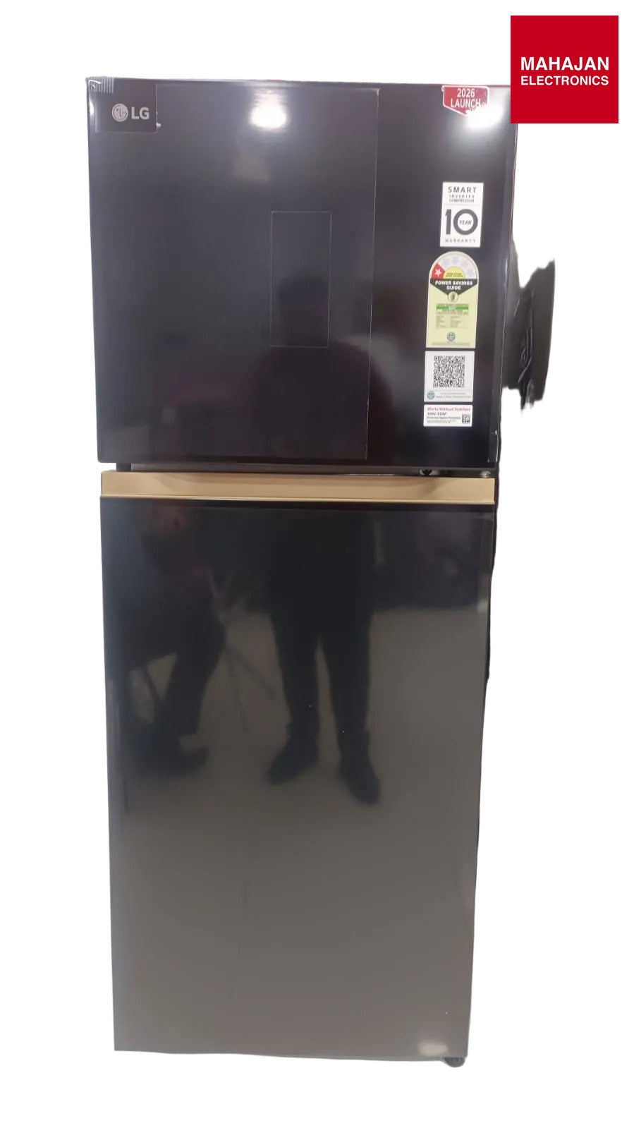 LG T2216XZOB 225 L 1 Star Inverter Frost-Free Double Door Refrigerator Convertible( Onyx Black ) – Mahajan Electronics Online.