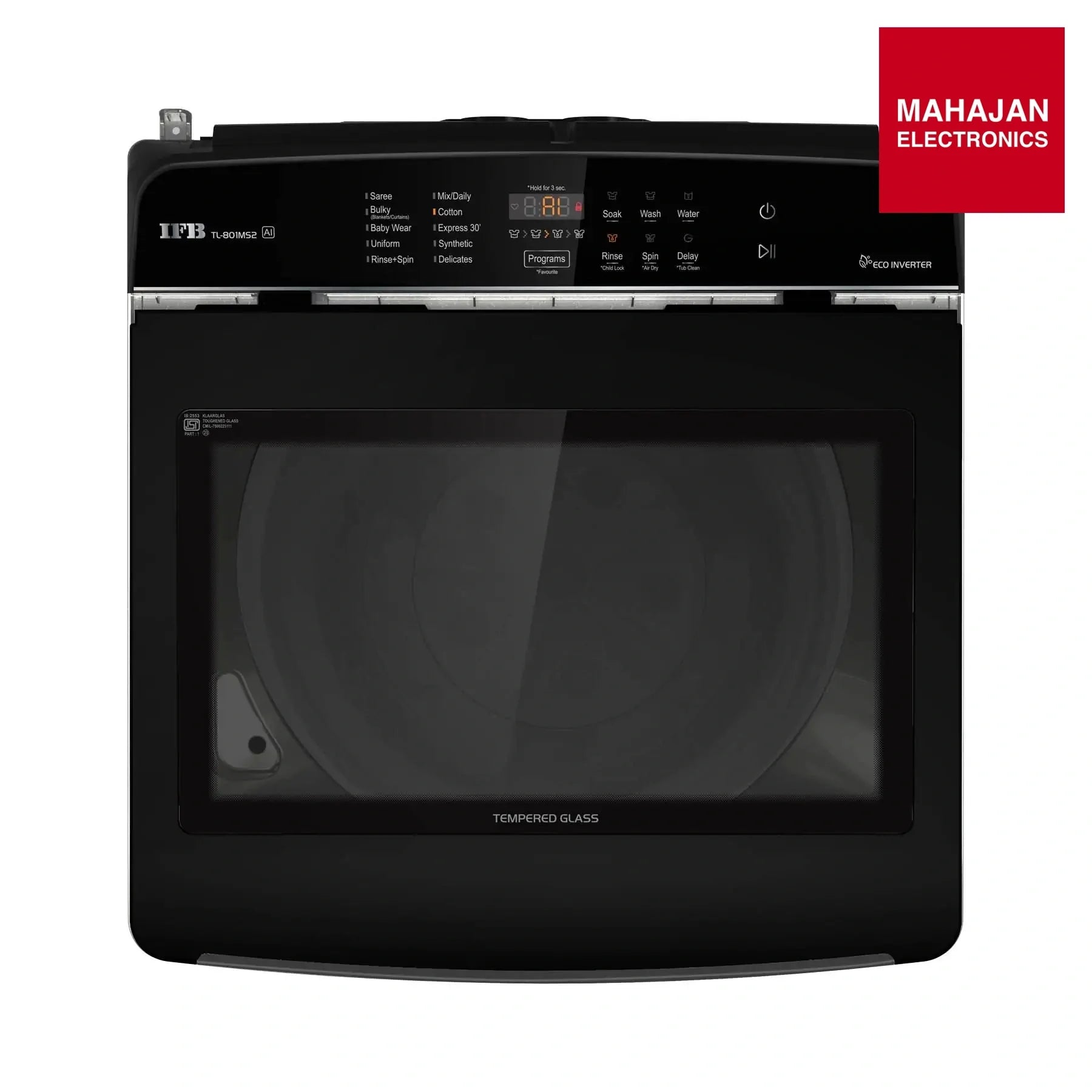 IFB TL901MS2SID 9 Kg 5 Star Fully Automatic Top Load Washing Machine | DeepClean Technology | AI Powered – Mahajan Electronics Online.