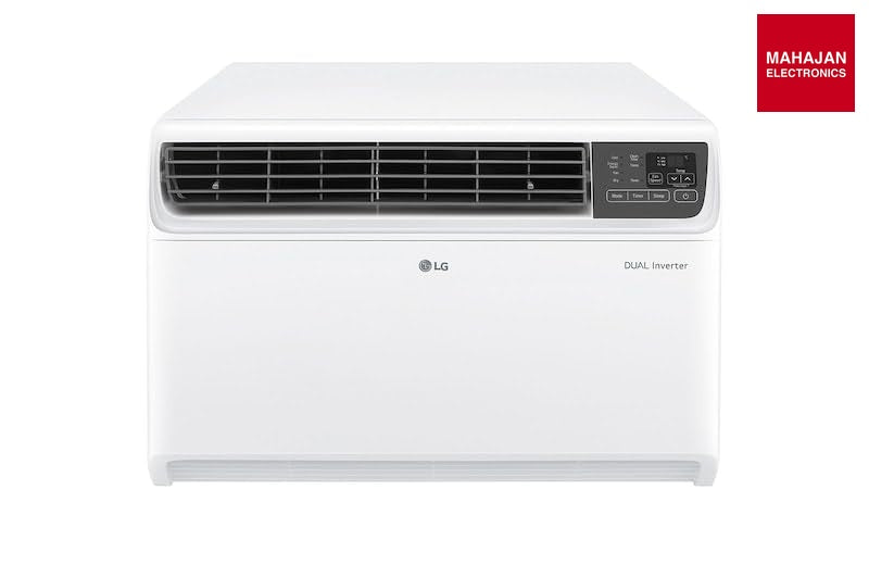 LG AW-Q18WUXA 1.5 Ton 3 Star DUAL Inverter Window AC (Copper, Convertible 4-in-1 cooling, 4 Way Air Swing, HD – Mahajan Electronics Online.