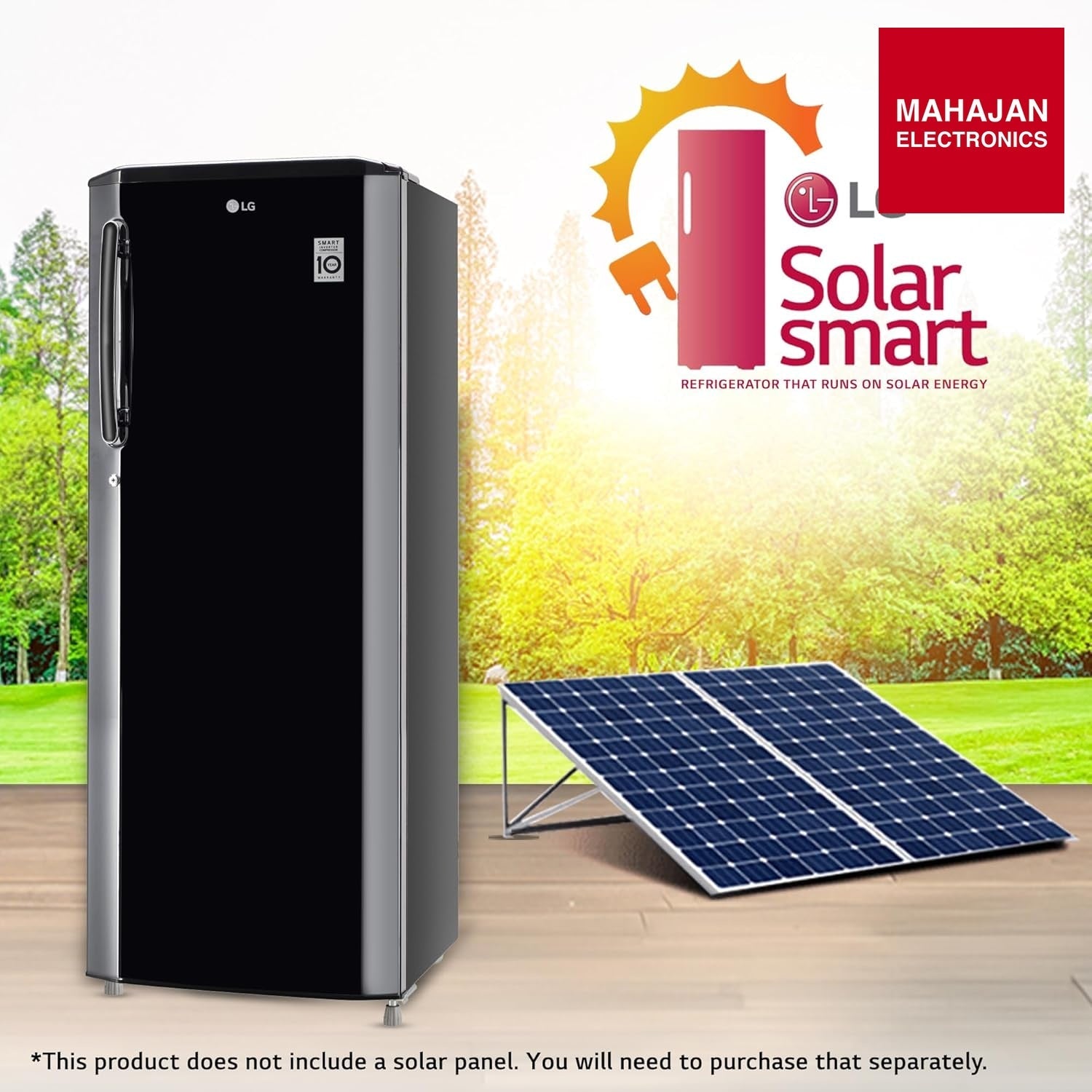 LG GLD2736YBES 261L 2 Star Direct Cool Single Door Refrigerator | Smart Inverter | Ebony Sheen | Mahajan – Mahajan Electronics Online.