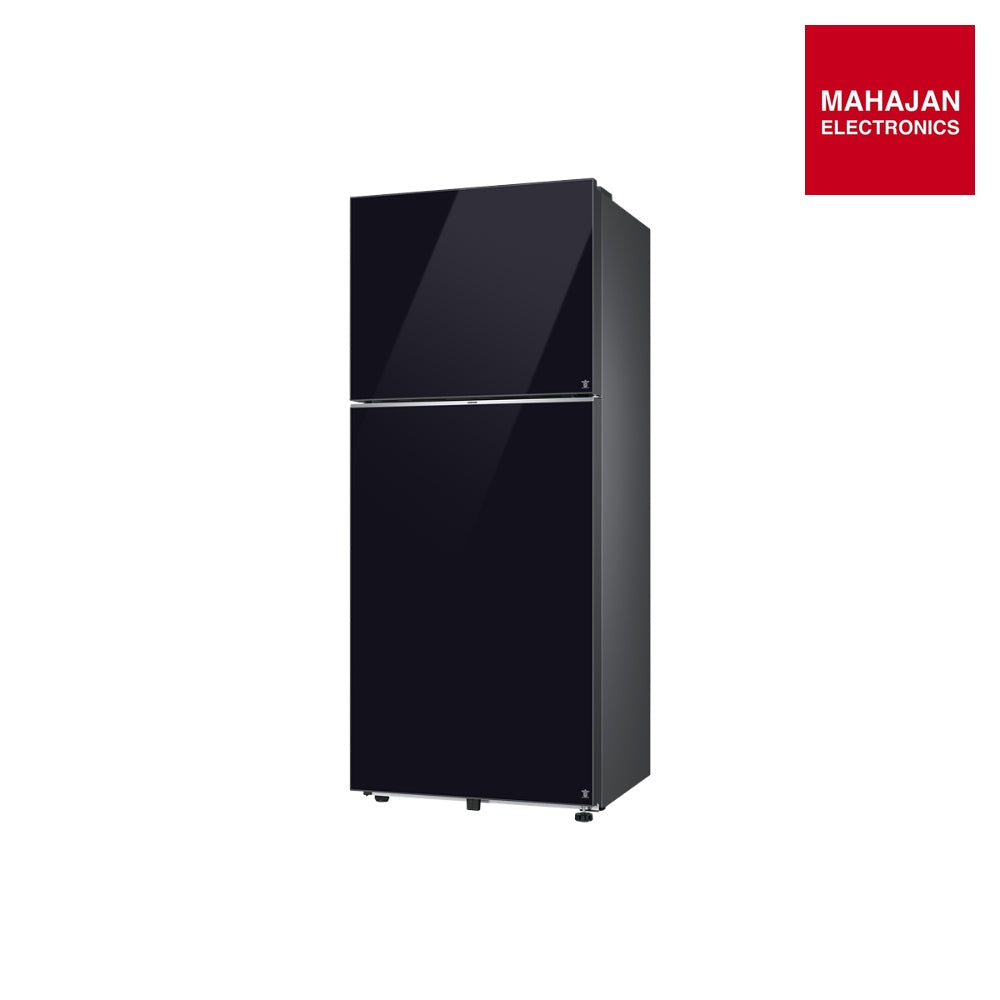 Samsung RT41DB6A4B22HL 396 L 2 Star Frost Free Double Door Refrigerator, Clean Black Glass – Mahajan Electronics Online.