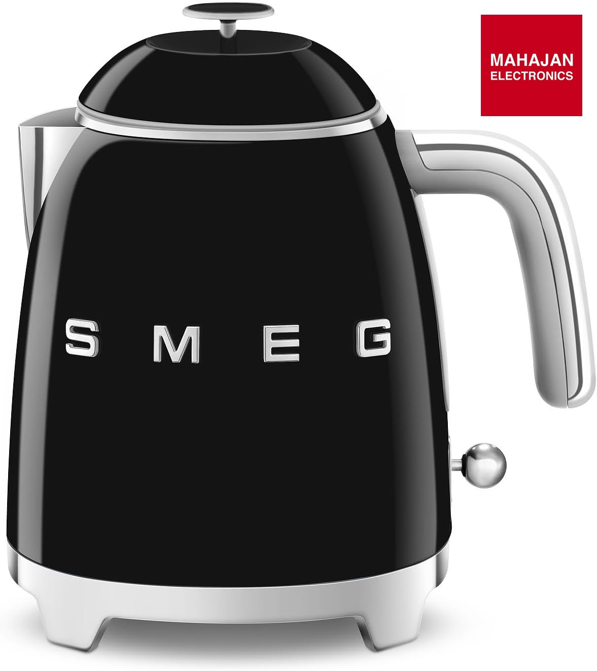 SMEG KLF05BLEU Mini 50's Retro Style 3 Cup Electric Kettle with Double Wall Anti Slip Base and Water Level – Mahajan Electronics Online.
