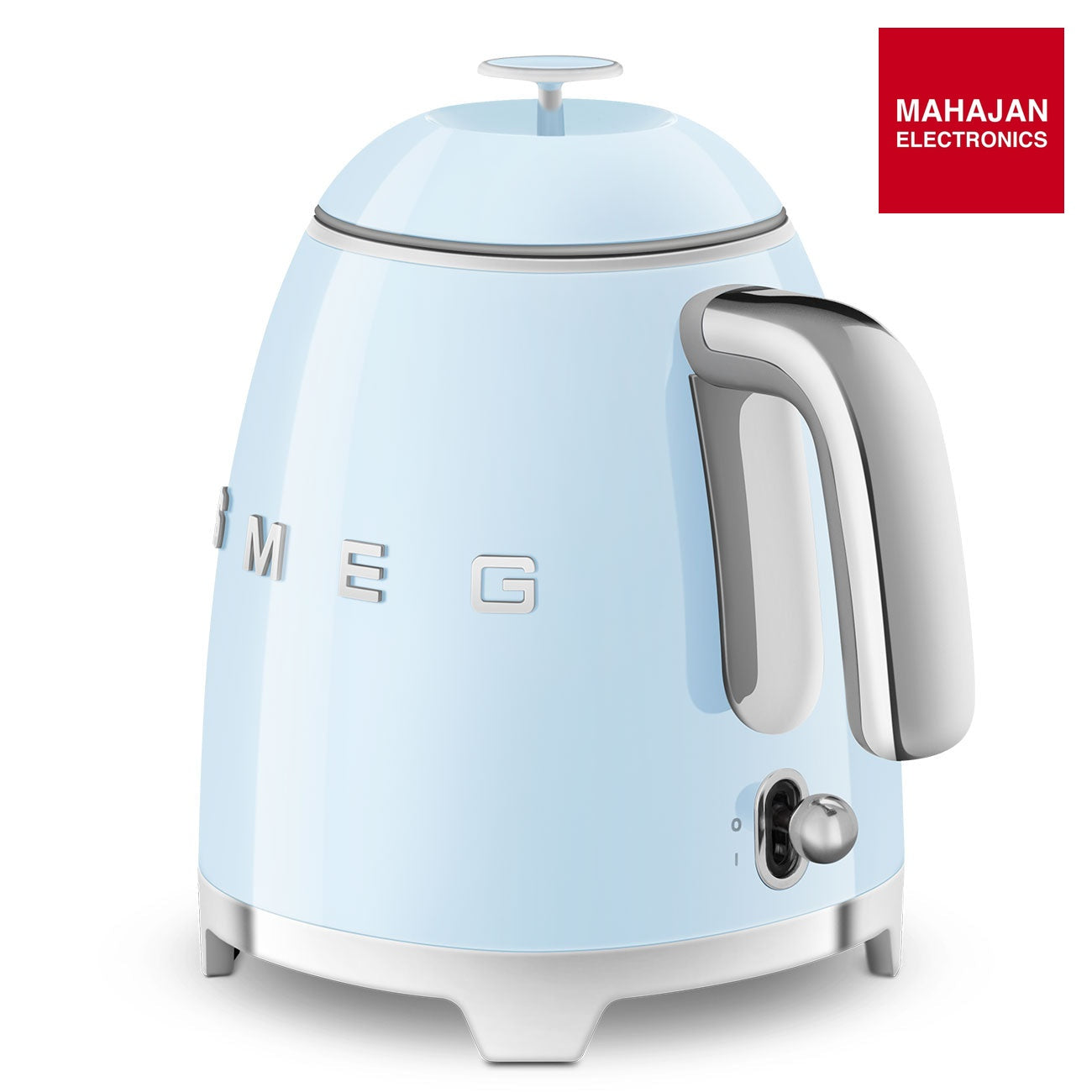 SMEG KLF05PBEU Mini 50's Retro Style 3 Cup Electric Kettle with Double Wall Anti Slip Base and Water Level – Mahajan Electronics Online.