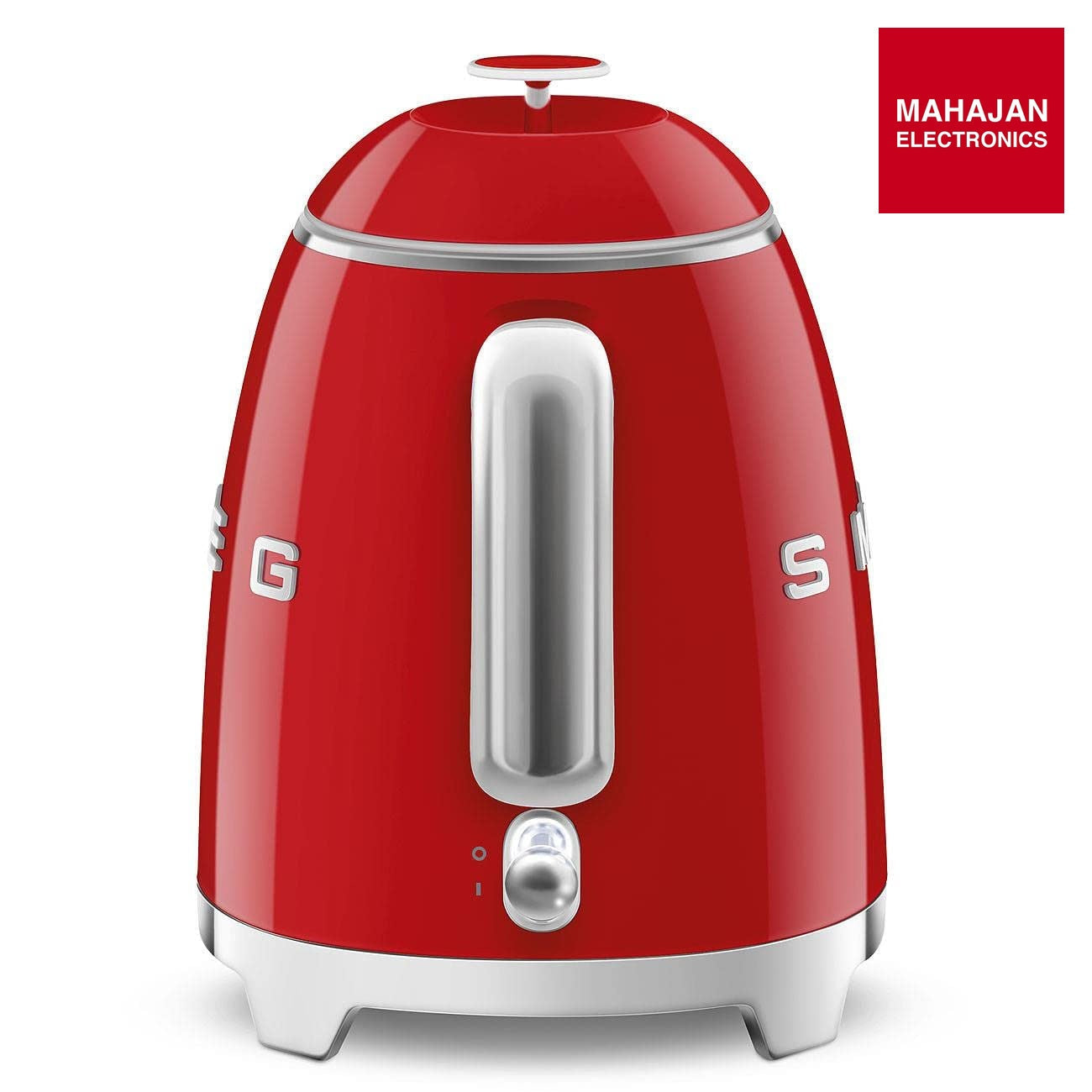SMEG KLF05RDEU Mini 50's Retro Style 3 Cup Electric Kettle with Double Wall Anti Slip Base and Water Level – Mahajan Electronics Online.