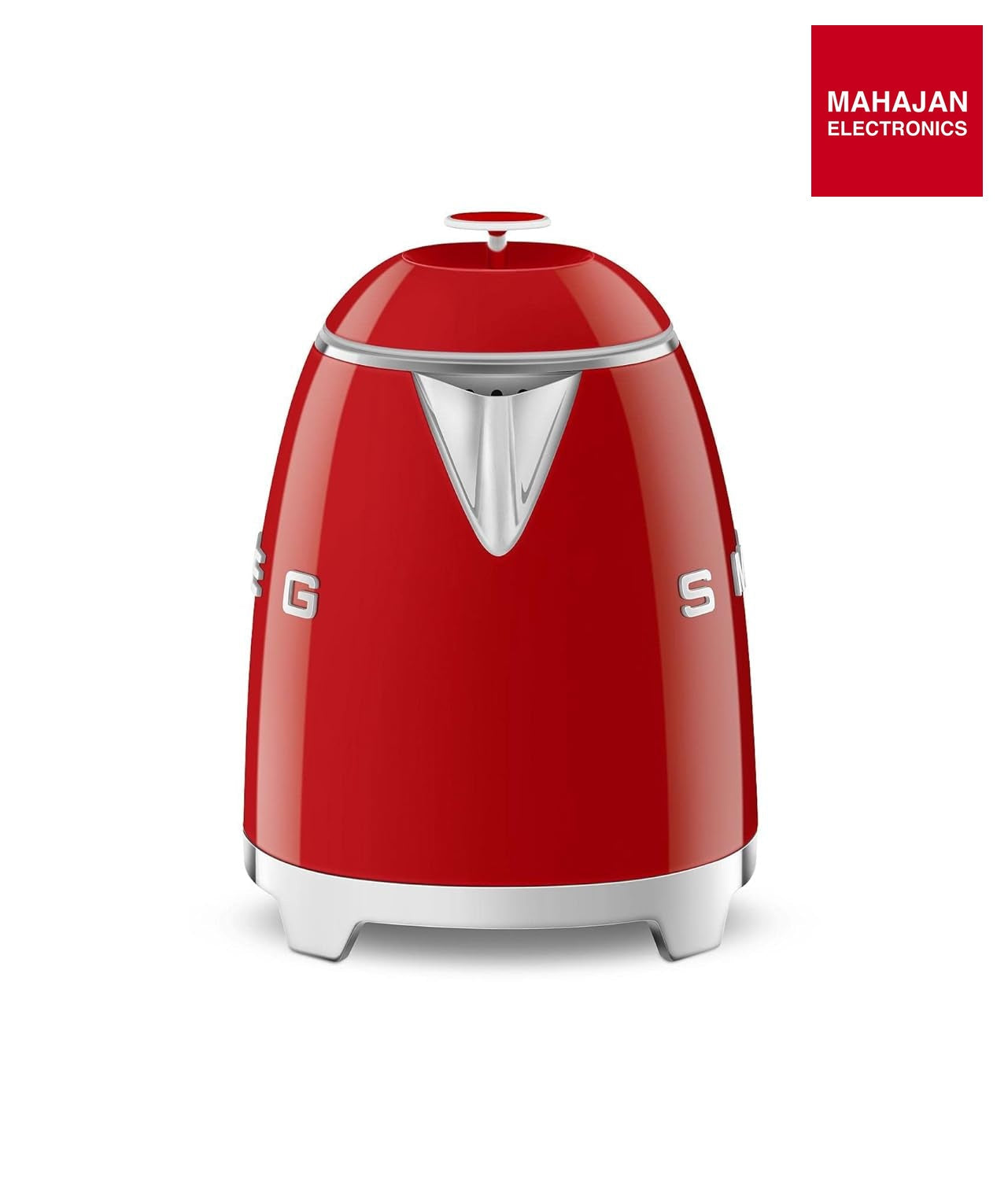 SMEG KLF05RDEU Mini 50's Retro Style 3 Cup Electric Kettle with Double Wall Anti Slip Base and Water Level – Mahajan Electronics Online.