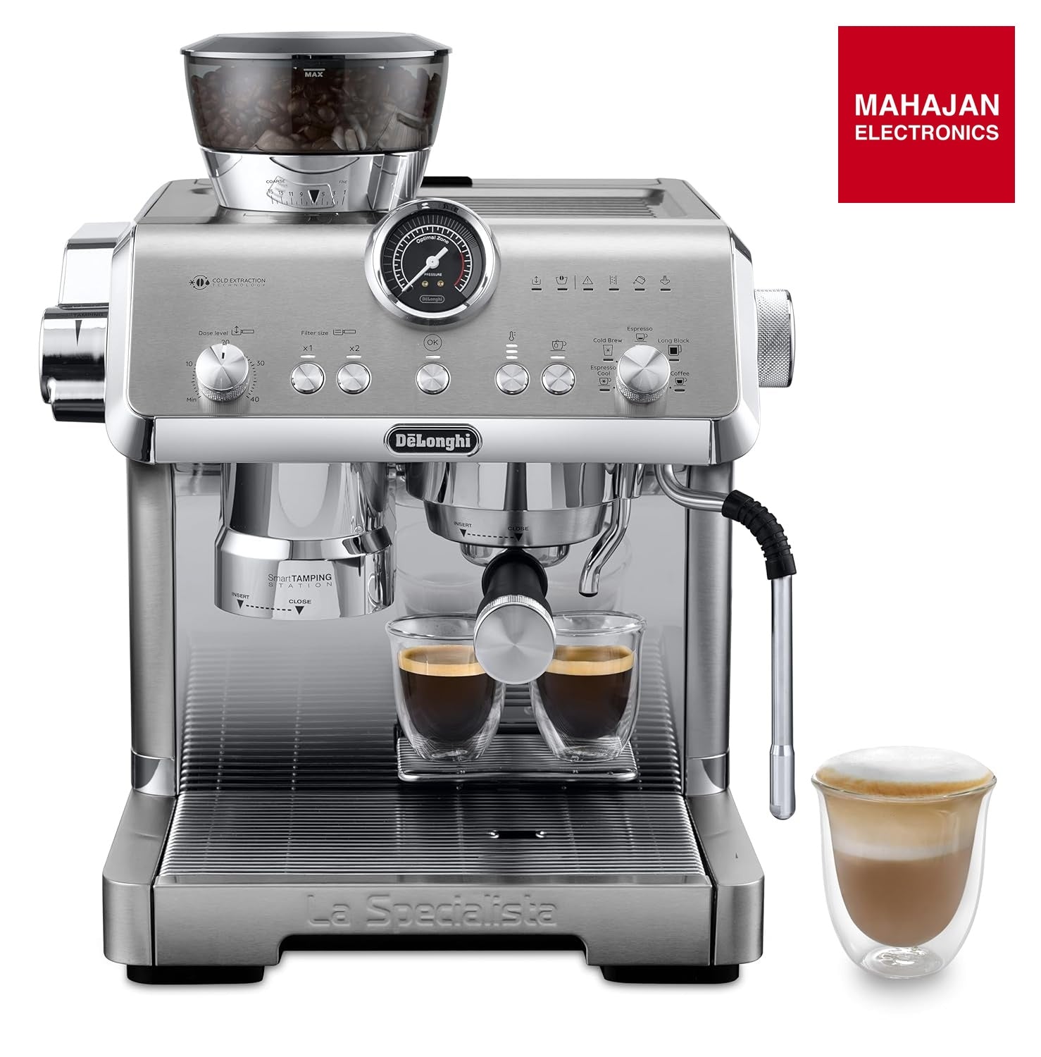 DeLonghi EC9555.M La Specialista Opera Professional Coffee Machine with Cold Brew, Original Italian Brand – Mahajan Electronics Online.