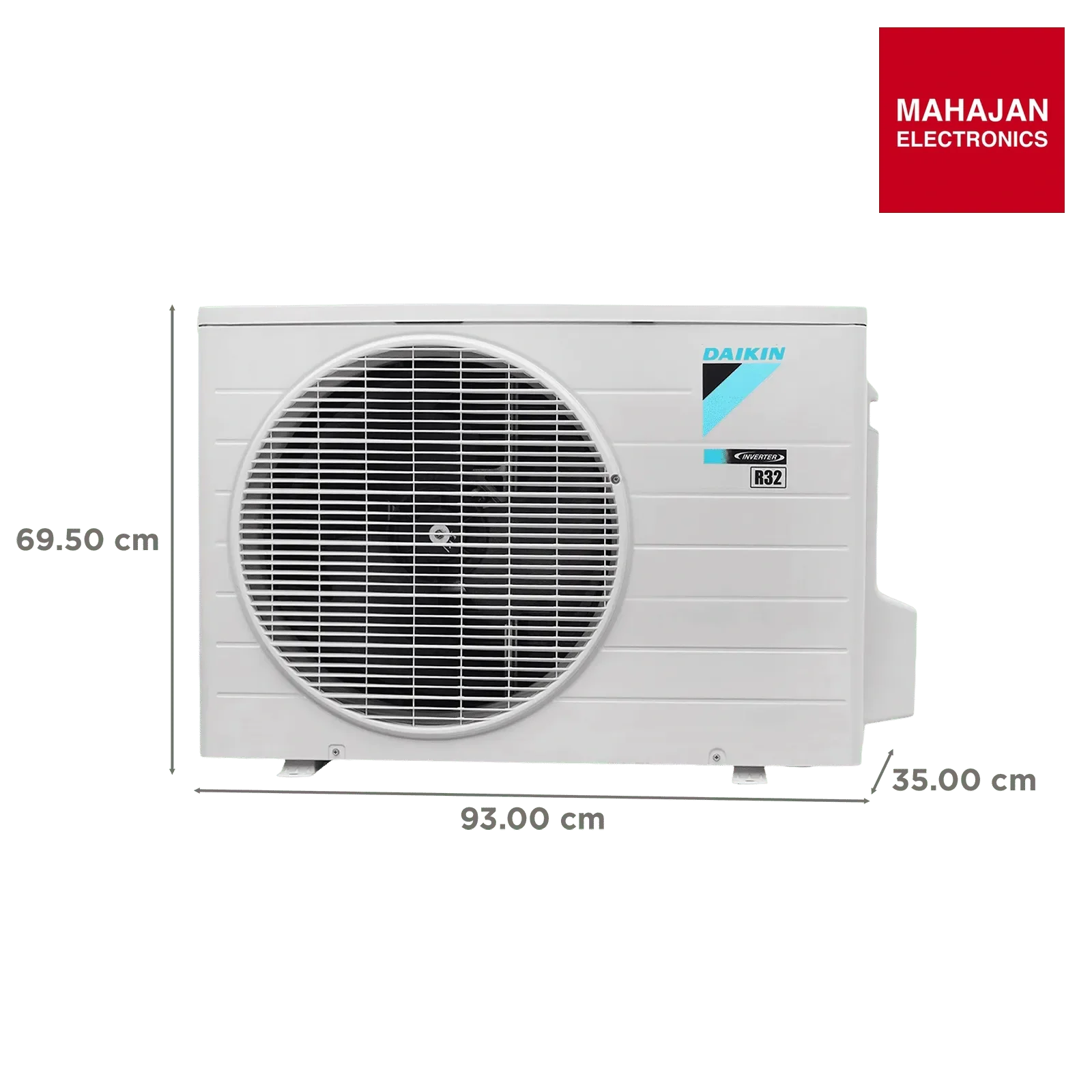 Daikin FTKL90XV16LAA 2.6 Ton 4 (2026) Star Inverter Split AC with PM 2.5 Filter, 16m Air Throw, Swing – Mahajan Electronics Online.