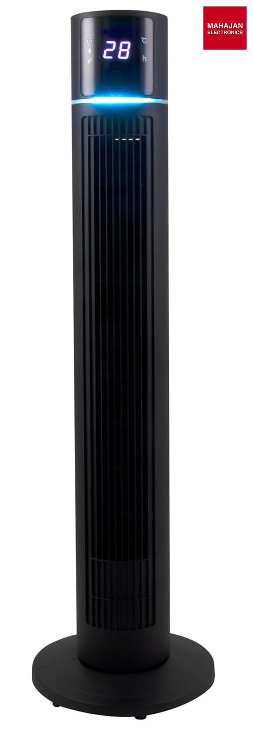 Russell Hobbs Aero Breeze 42" Tower Fan (RTF4200), 60W Powerful Cooling, 70° Wide Airflow Coverage, 4 Smart – Mahajan Electronics Online.