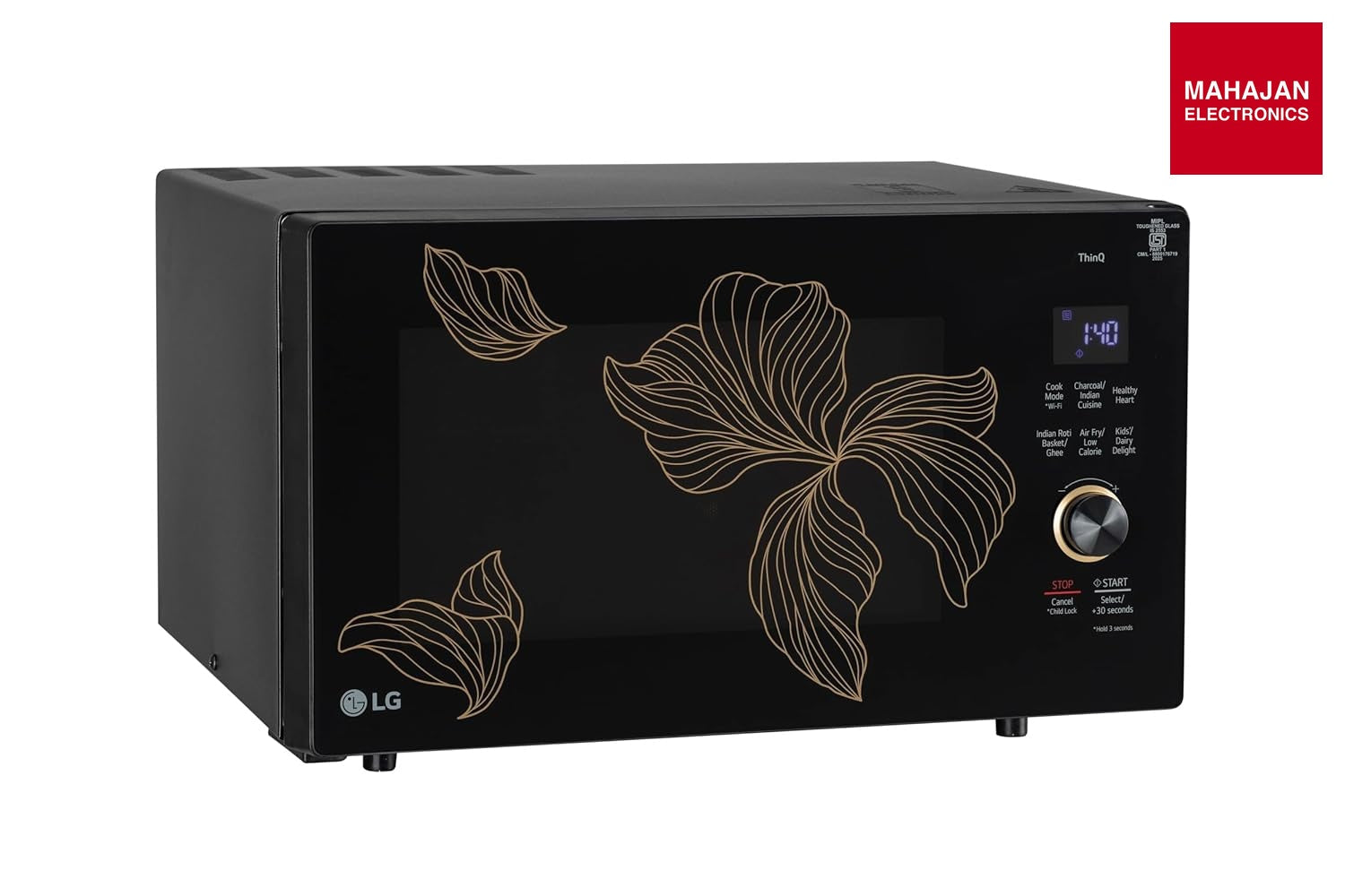 LG MJEN286UGWF 28 L, Convertible Microwave Oven with Air Fry, Charcoal Lighting Heater, Wi-Fi Enabled ( – Mahajan Electronics Online.