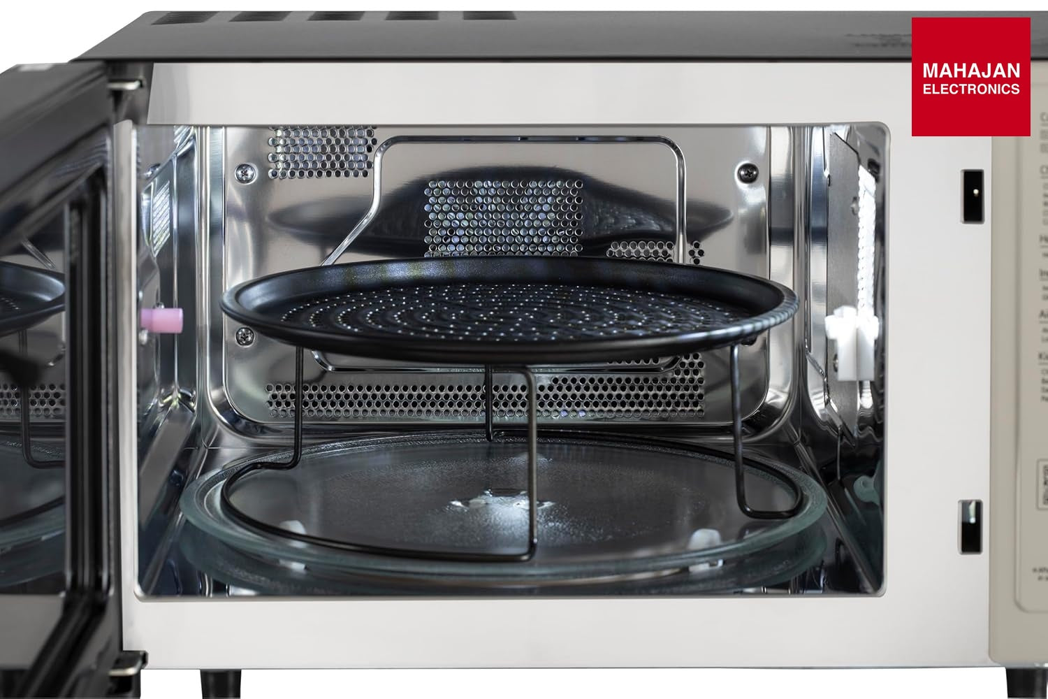 LG MJEN286UGWF 28 L, Convertible Microwave Oven with Air Fry, Charcoal Lighting Heater, Wi-Fi Enabled ( – Mahajan Electronics Online.