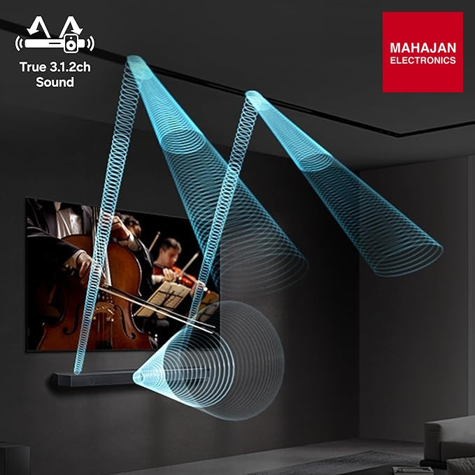 Samsung HW-Q600H/XL, Titan Black 320 W True 3.1.2ch Soundbar with Dolby Audio | Q-Symphony | Center โ Mahajan Electronics Online.