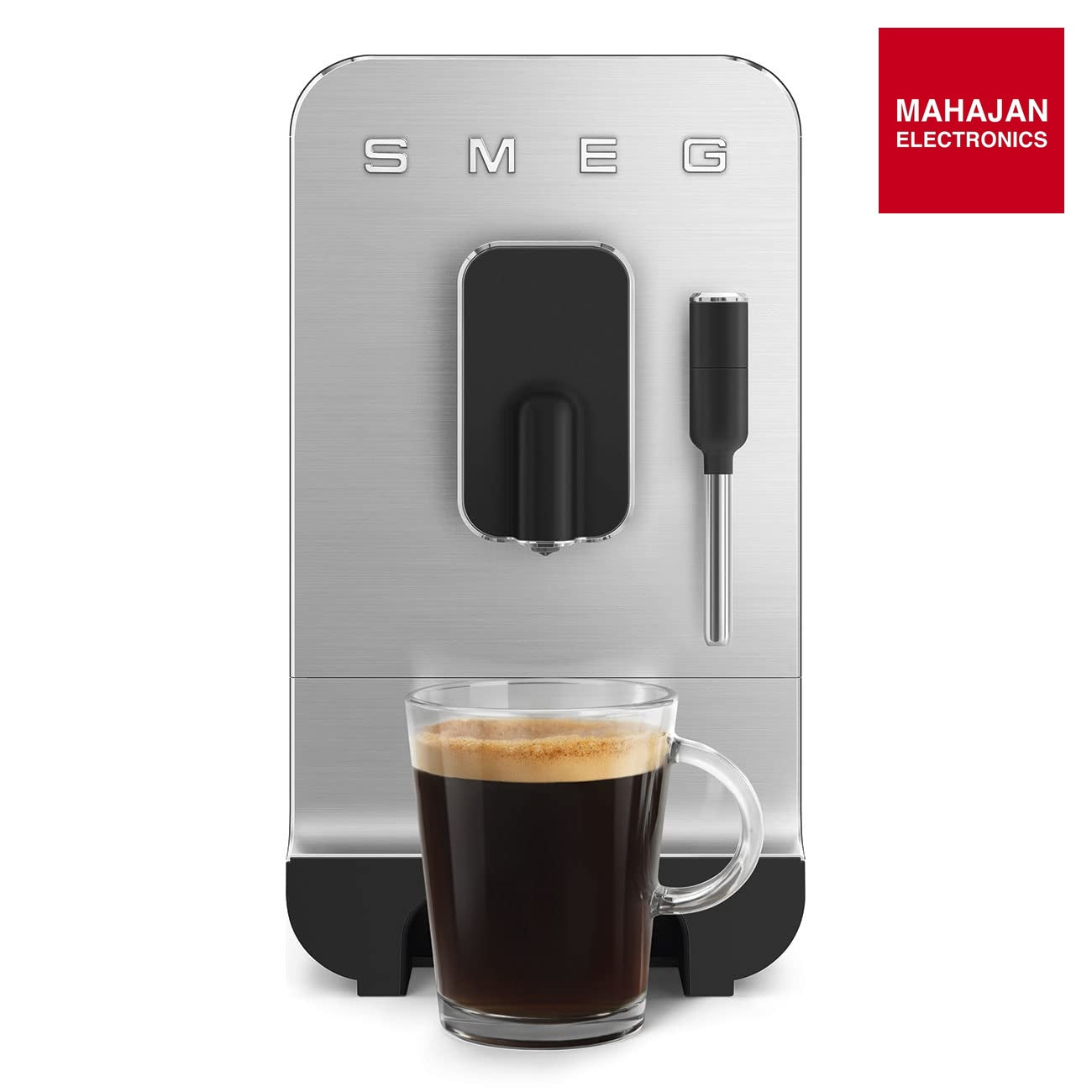Smeg, BCC12BLMEU Automatic Espresso Coffee Machine, Steam Lance, Integrated Coffee Grinder, 1.4L Tank – Mahajan Electronics Online.