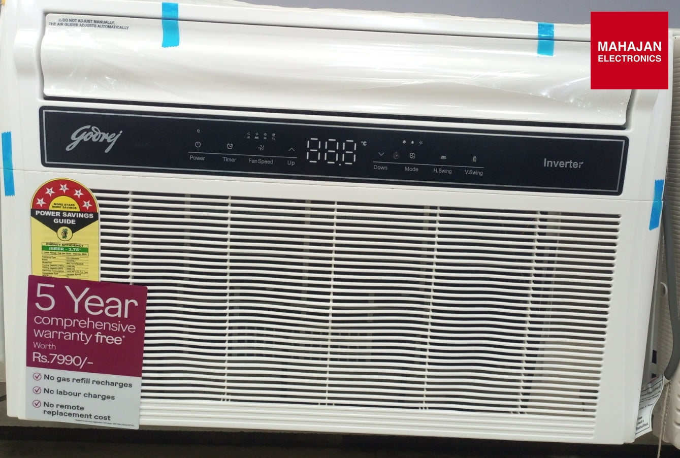 Godrej WIC 18T5TS WA4 1.5 Ton 5 Star, Turbo Mode, Smart Diagnosis, Pure Air Filter, Anti-Freeze Thermostat – Mahajan Electronics Online.