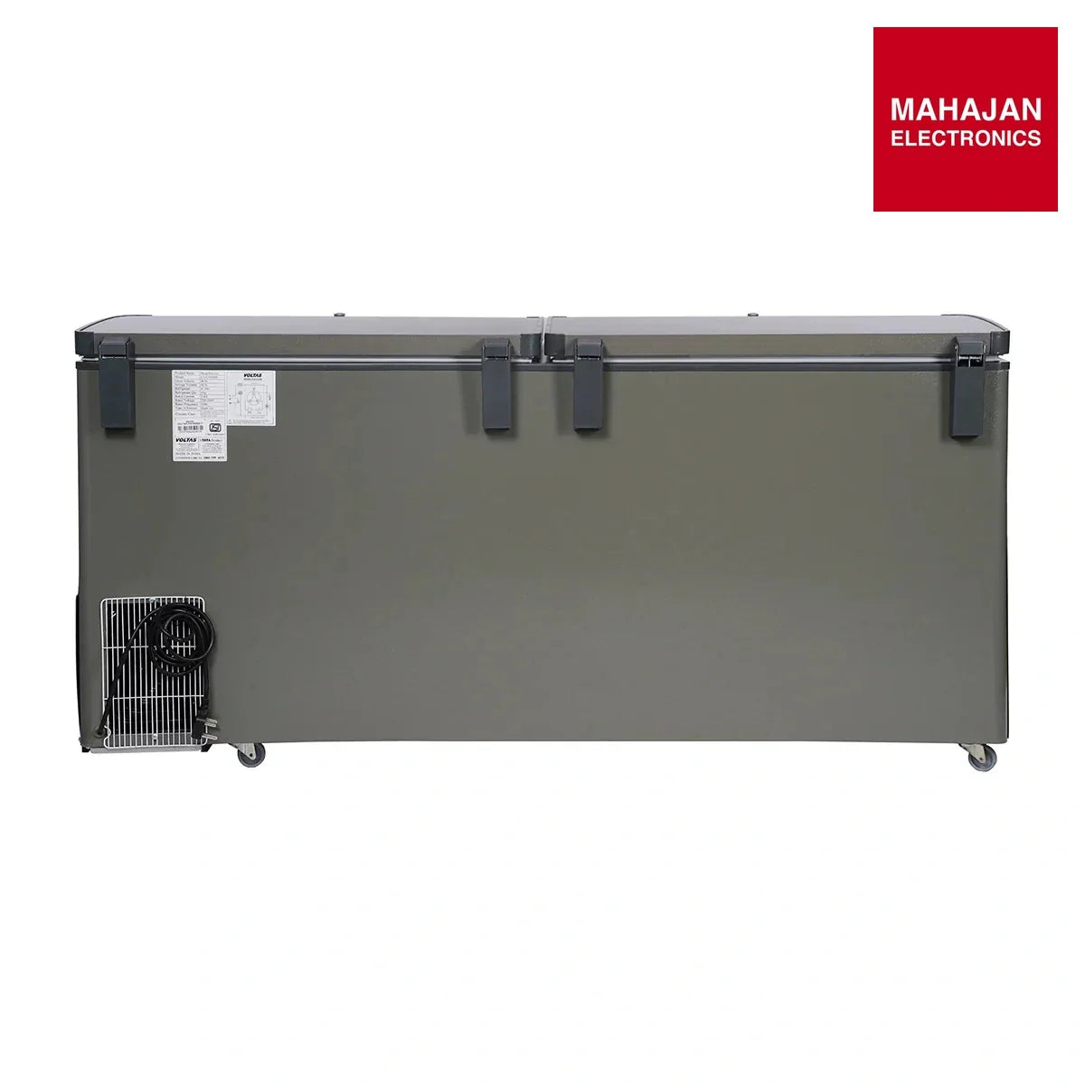 Voltas CVF500DA4- P3-GE CONVERTIBLE Grey 3 Star Hard Top Deep Freezer Hard top deep freezer ( 469 โ Mahajan Electronics Online.