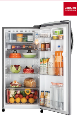LG GLD1936YAWG 185 L 3 Star Direct-Cool Single Door Refrigerator ( Wine Glory, Fast Ice Making, Gross Volume – Mahajan Electronics Online.