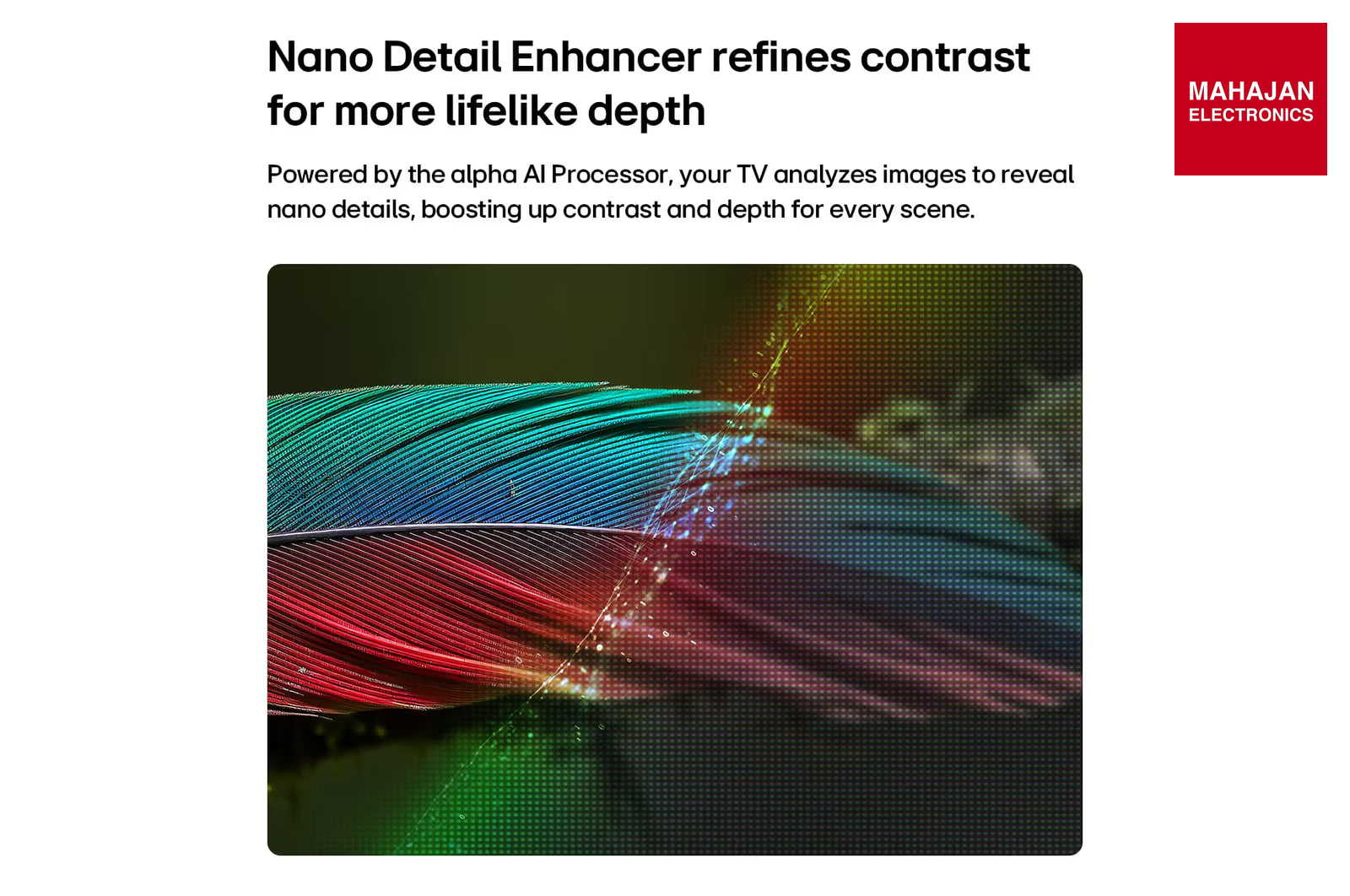 LG 65NU880BPLA (65) NANO 4K UHD AI NU880B Smart TV 2026 – Mahajan Electronics Online.