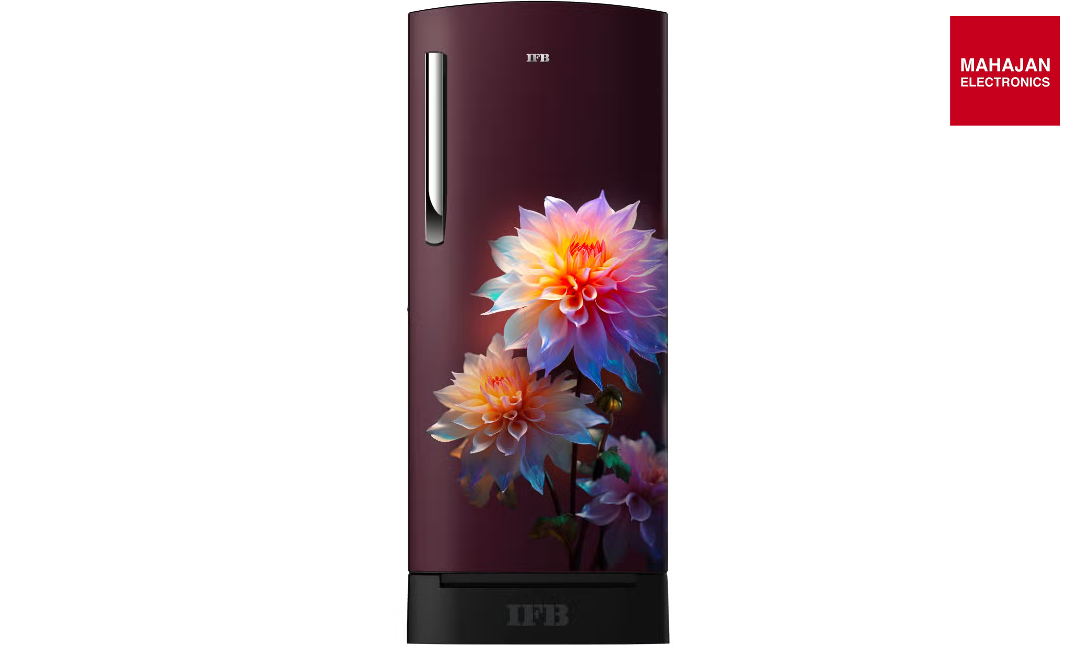 IFB IFBDC-213DIRND 187 L 4 Star Direct Cool Single ARefrigerator XL Bottle Bin,Red Flower-Online Mahajan β Mahajan Electronics Online.