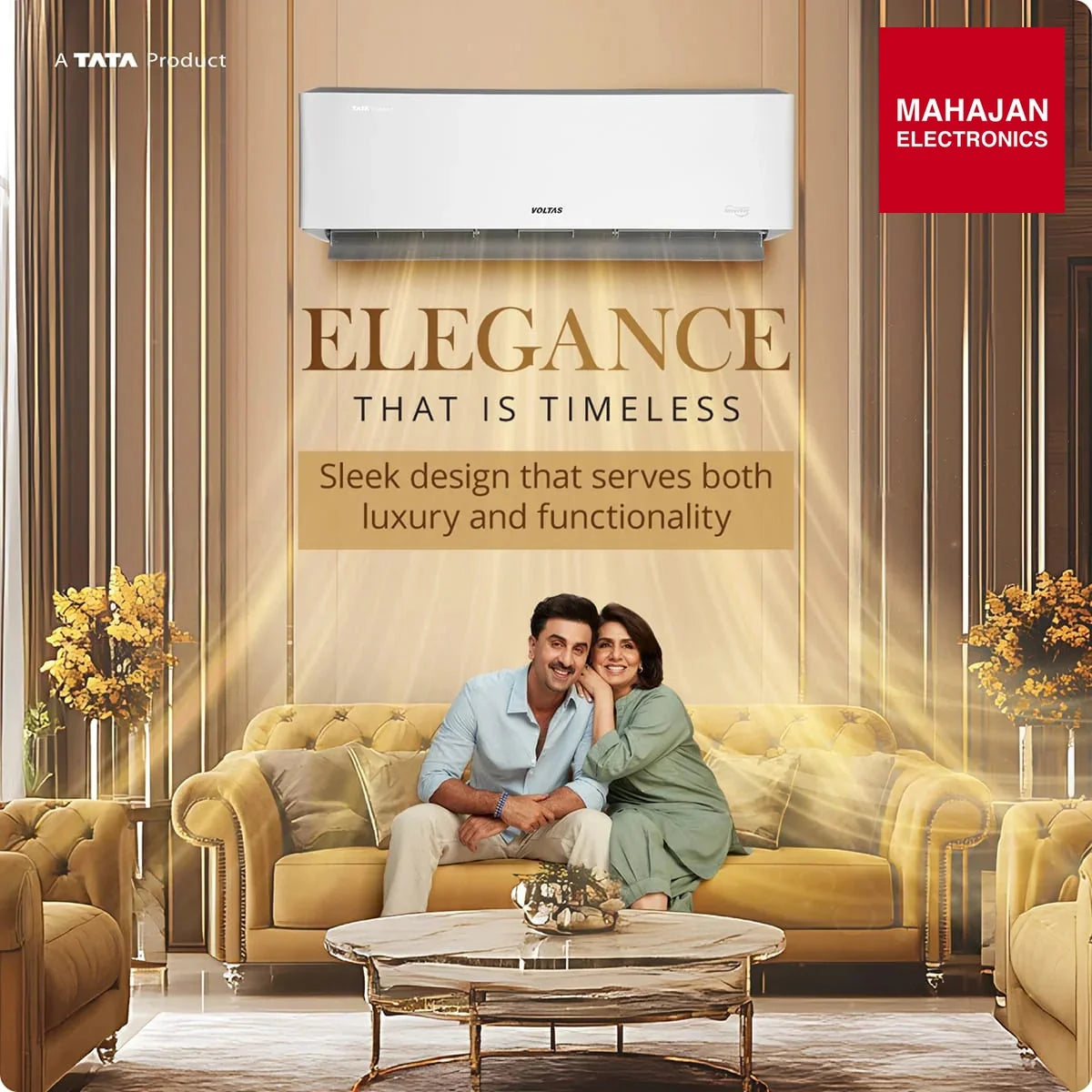 Voltas 243Inv Venus Luxe Adjustable Inverter AC (2026 Series) Heavy-Duty 1.5 Ton, 3 Star Split Ac-Online – Mahajan Electronics Online.
