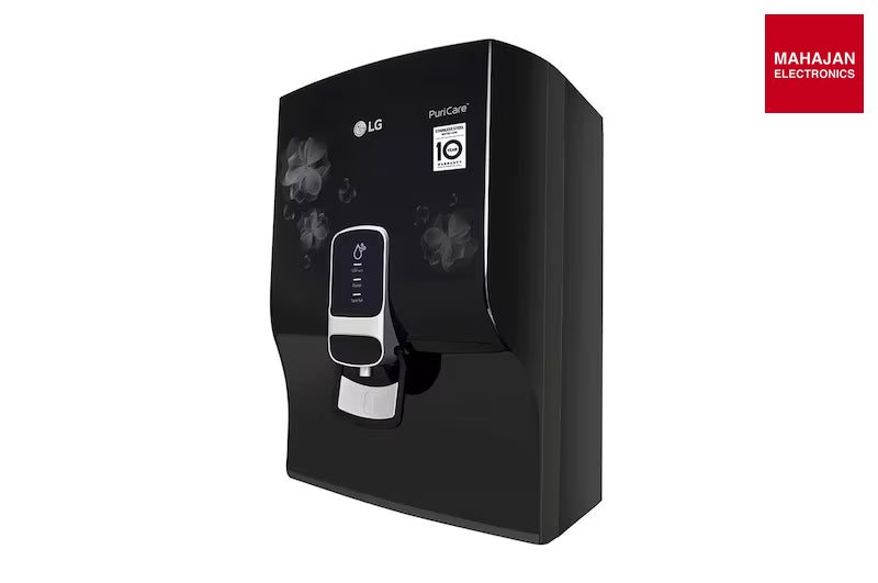 LG WW151NT 8L RO+UV+Mineral Booster Water Purifier, Steel Tank, Black-Online Mahajan Electronics β Mahajan Electronics Online.