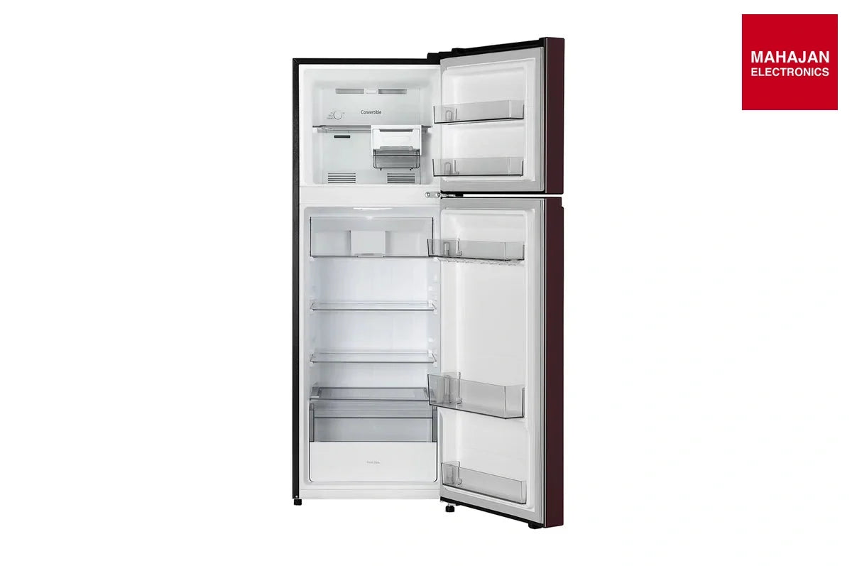 LG GLT2526WWWG 251L Double Door Refrigerator, Convertible,Smart Inverter Compressor,Wine Glory 2 Star-Online β Mahajan Electronics Online.