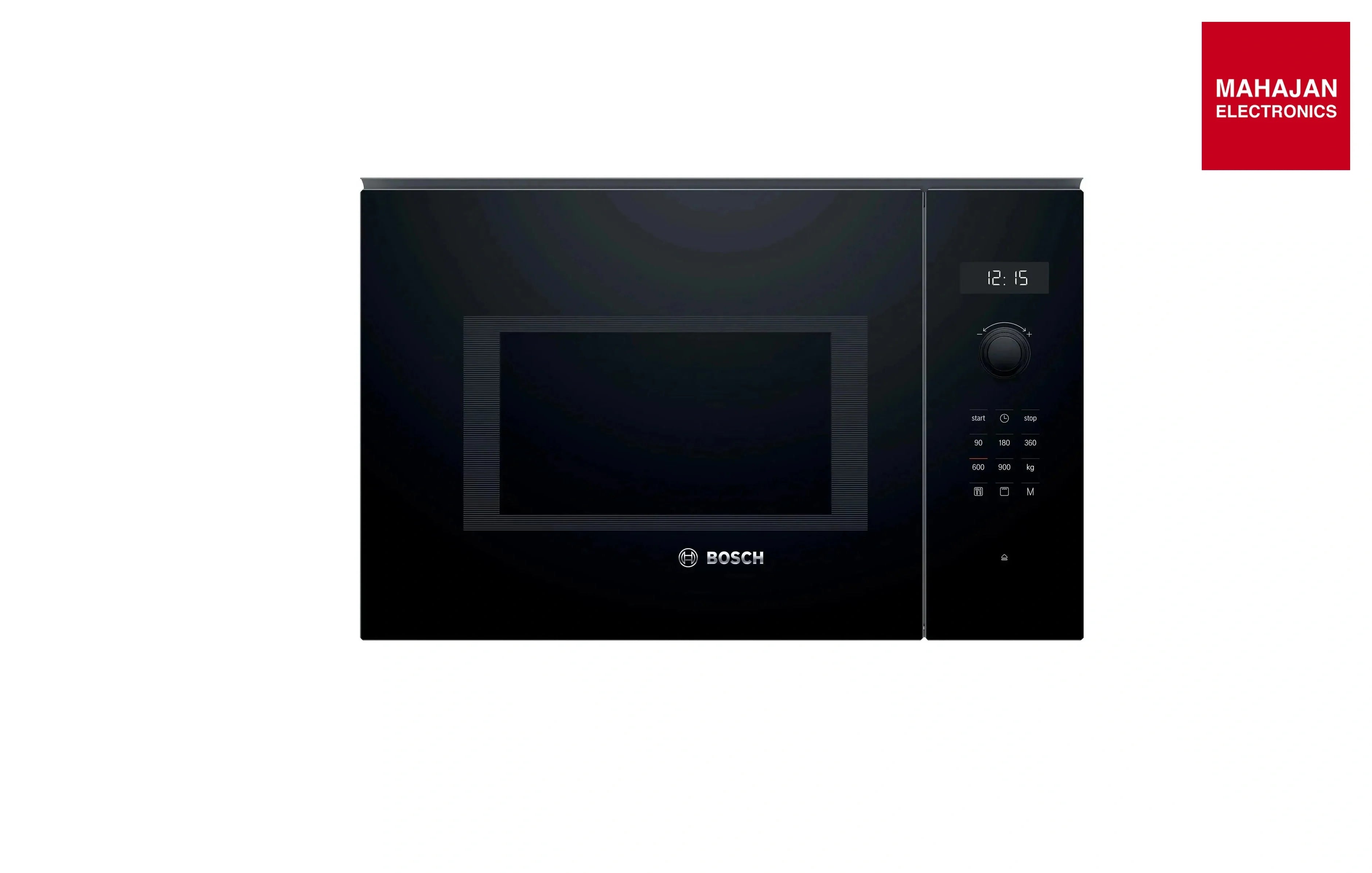 Bosch BEL554MB2I 25 Litre Series 6 Built-In Microwave Oven (Black, Stainless Steel Cavity) Bosch β Mahajan Electronics Online.
