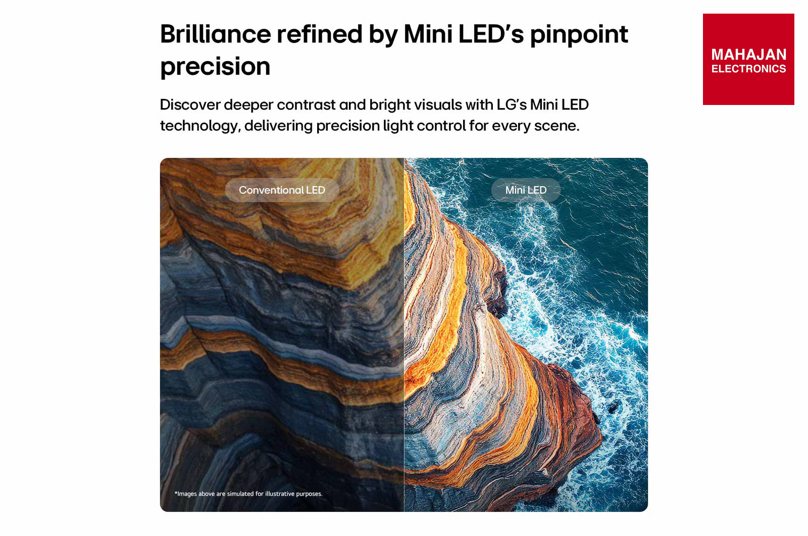 LG 75QNED82BXA 189cm (75) QNED evo AI QNED82BX Mini LED 4K Smart TV 2026 LG โ Mahajan Electronics Online.