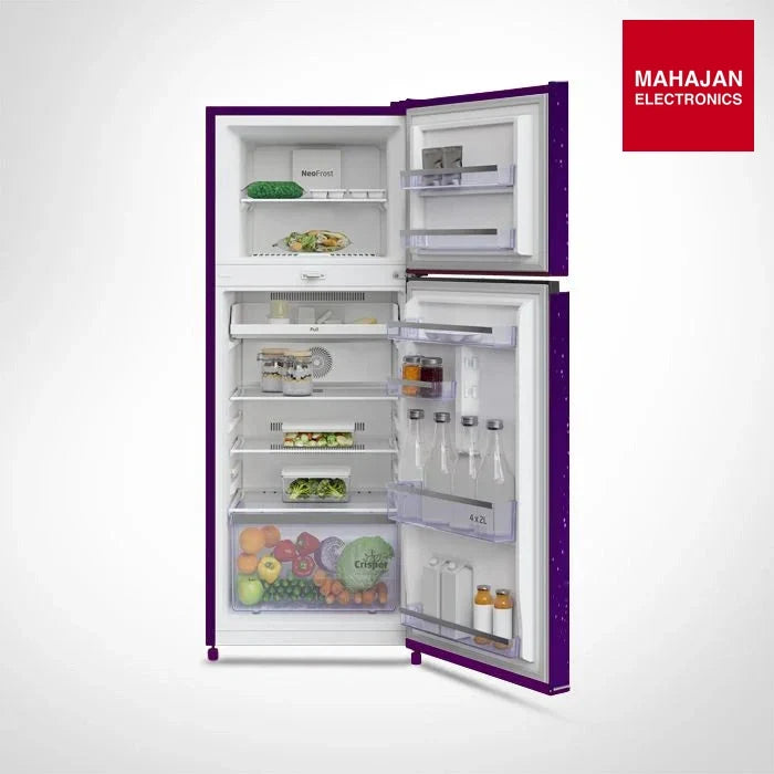 Voltas Beko RFF284C/2WPV100RBWDP 245L 2 Star Frost Free Double Door Refrigerator ProSmart Inverter | Blossom β Mahajan Electronics Online.