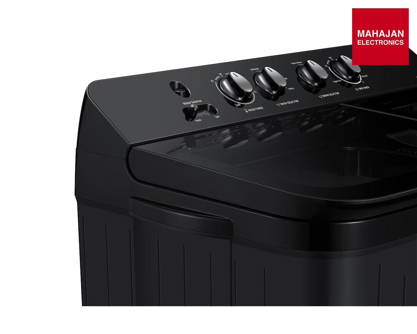 Samsung WT80F4560GD/TL 8.0 kg 5 Star Semi-Automatic Top Loading Washing Machine with Toughened Glass Lid-Dark โ Mahajan Electronics Online.