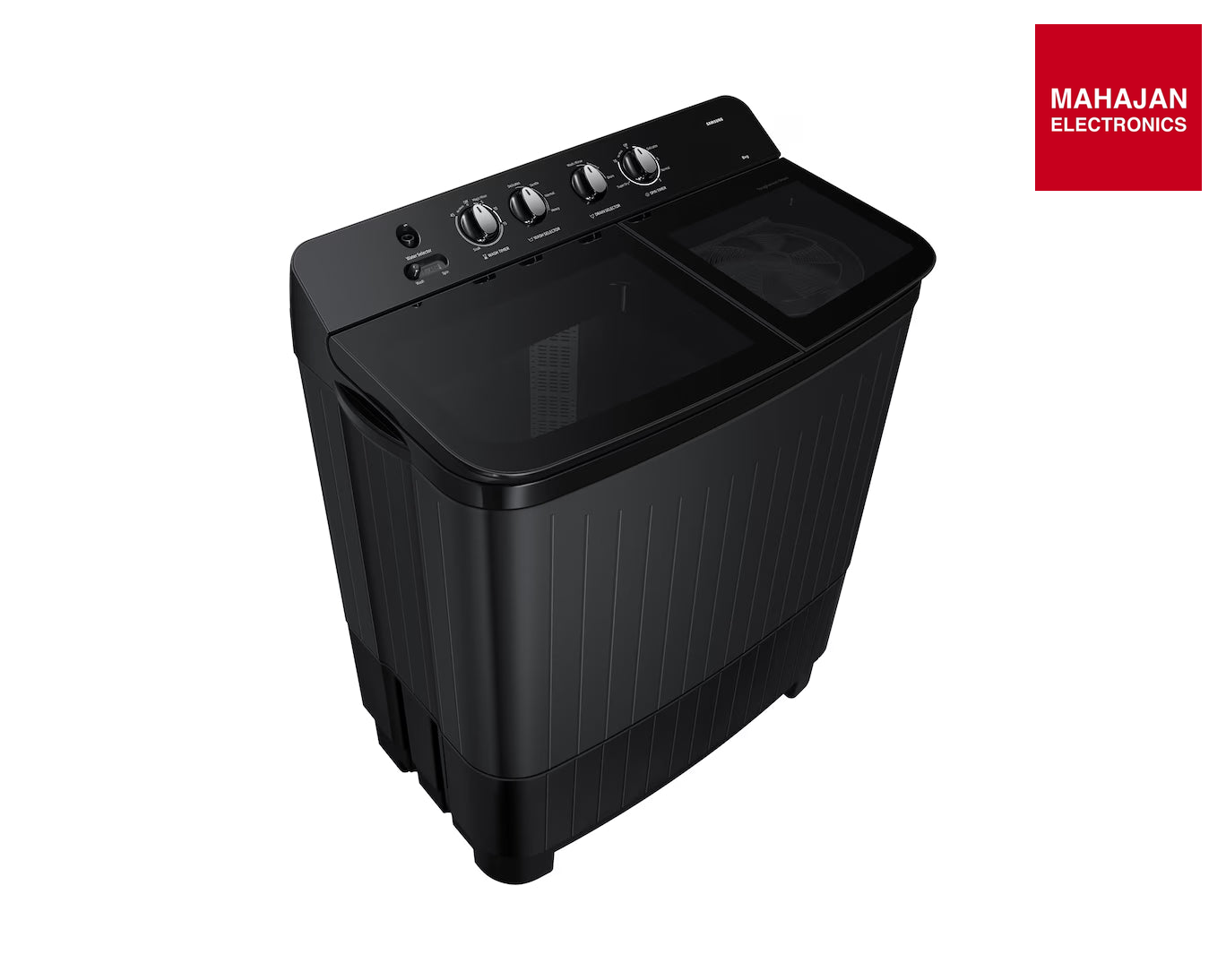 Samsung WT80F4560GD/TL 8.0 kg 5 Star Semi-Automatic Top Loading Washing Machine with Toughened Glass Lid-Dark โ Mahajan Electronics Online.