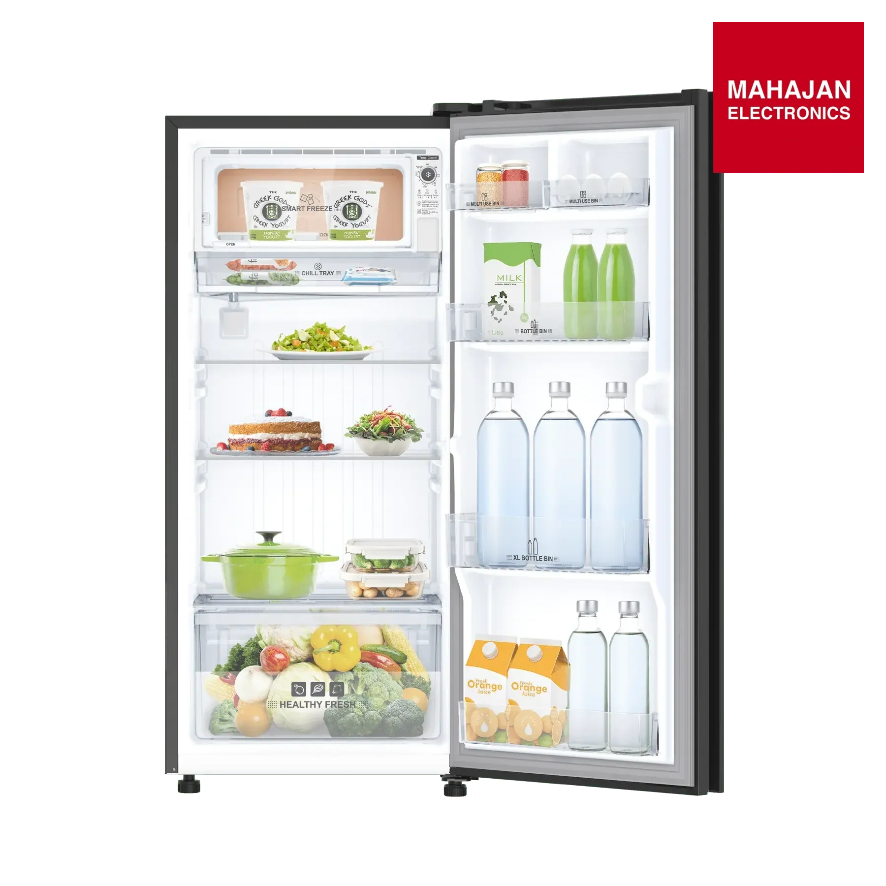 IFBDC-213BFKG Direct - Cool Refrigerator 187 L | 2 Star | Glass Model | Metal - Cool Series 2026 IFB – Mahajan Electronics Online.