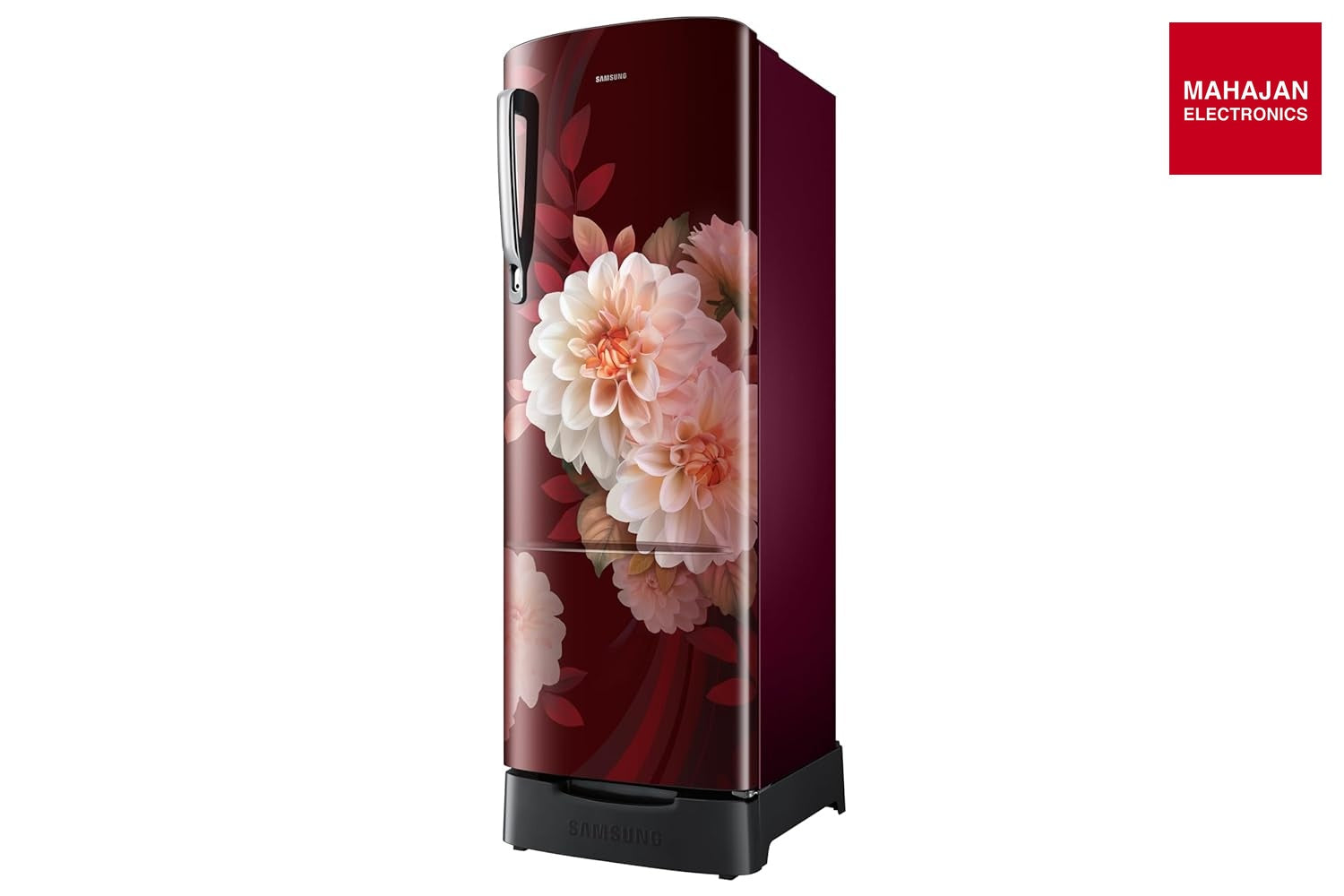 Samsung RR26H3832BR/HL 246 L, 2 Star, Digital Inverter, Direct-Cool Single Door Refrigerator ( Begonia Red β Mahajan Electronics Online.