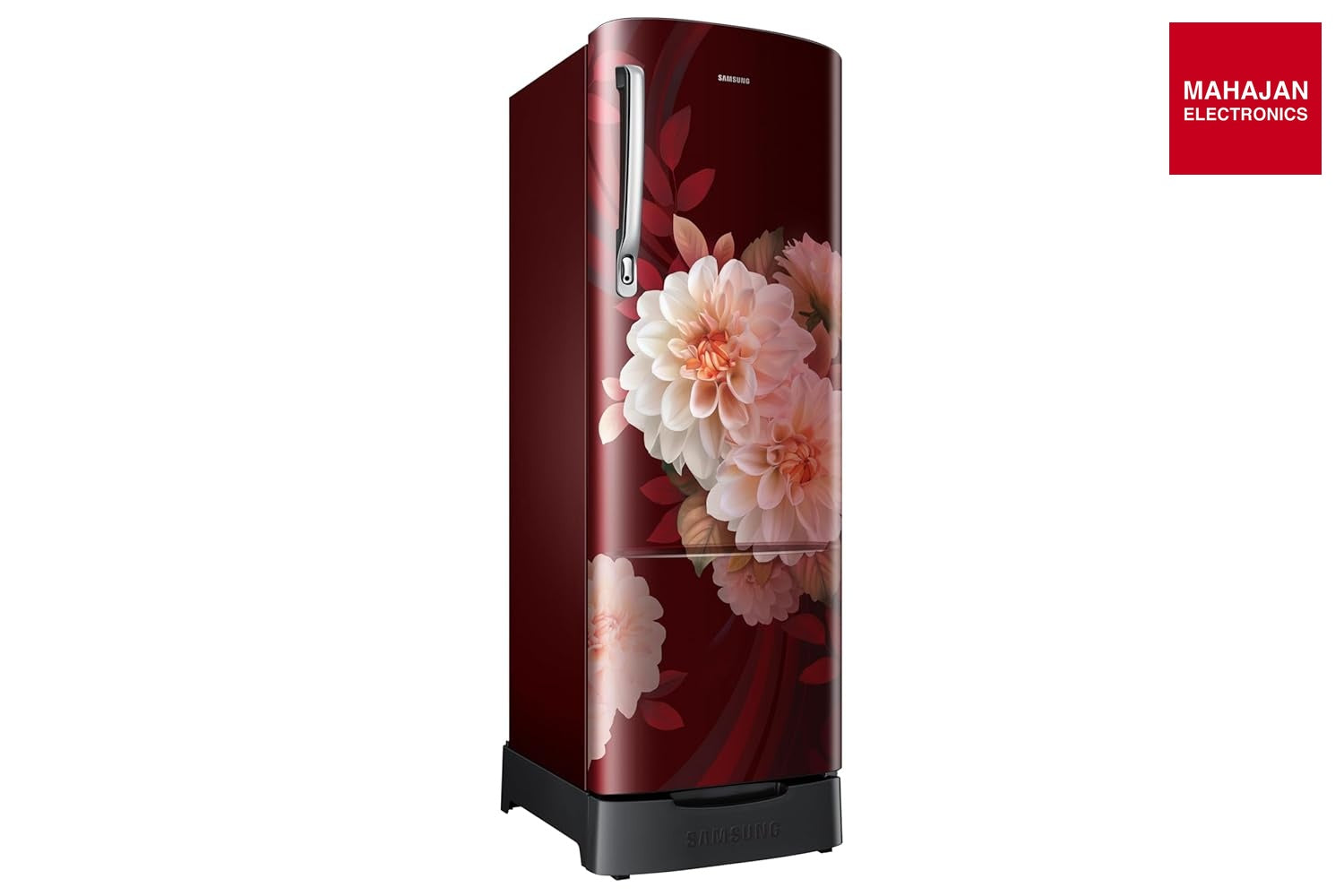 Samsung RR26H3832BR/HL 246 L, 2 Star, Digital Inverter, Direct-Cool Single Door Refrigerator ( Begonia Red β Mahajan Electronics Online.