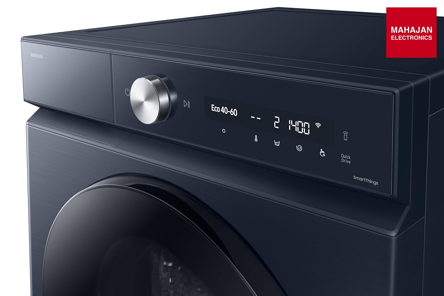 Samsung WW12DB8B54GSTL 12 kg, 5 Star, AI Control, Super Speed, Wi-Fi, Hygiene Steam with Inbuilt Heater – Mahajan Electronics Online.