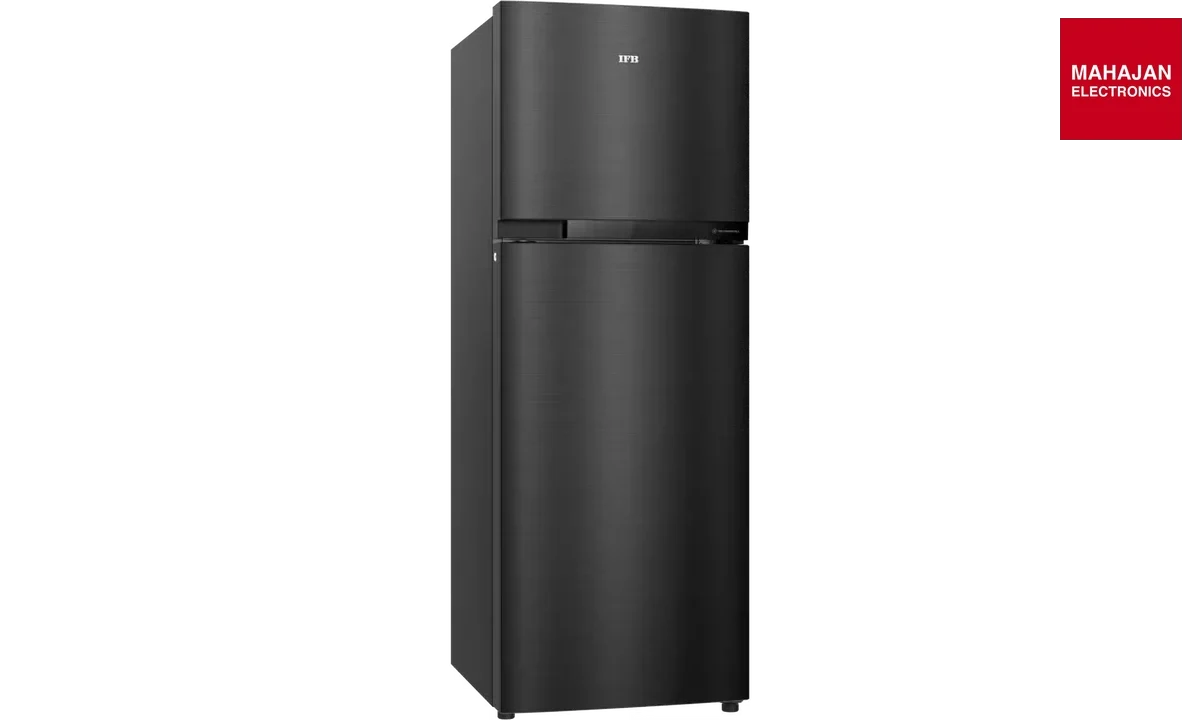 IFBFF-315BIKSTM 265 L 2 Star Double Door Frost Free Refrigerator Metal Black-Online Mahajan Electronics β Mahajan Electronics Online.