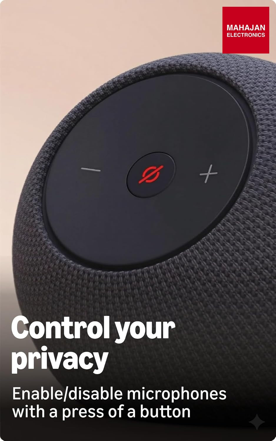 All-new Amazon Echo Dot Max, Alexa speaker with 3X bass and room-filling sound, hands-free smart home โ Mahajan Electronics Online.