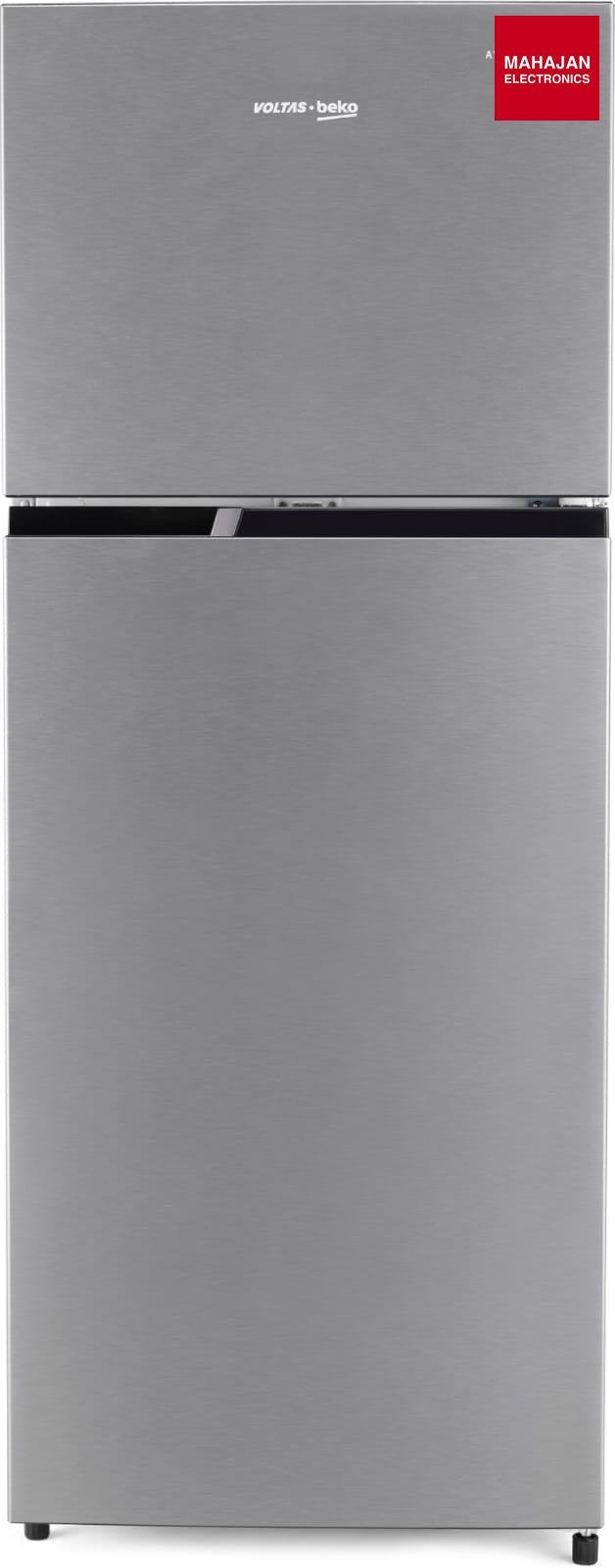 Voltas Beko RFF334D/1WPV100RXID 283L 1 Star Frost Free Double Door Refrigerator | Hairline Silver | ProSmart – Mahajan Electronics Online.