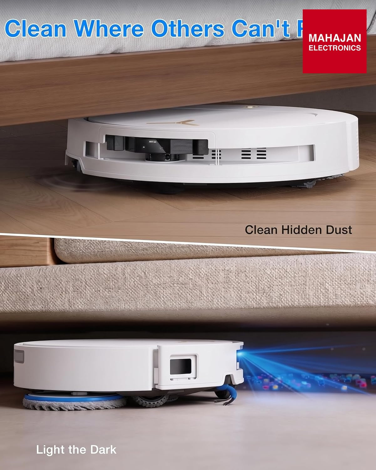 ECOVACS DEEBOT T50S Pro Omni Robot Vacuum & Mop | 25,000 Pa 2026 Launch ECOVACS