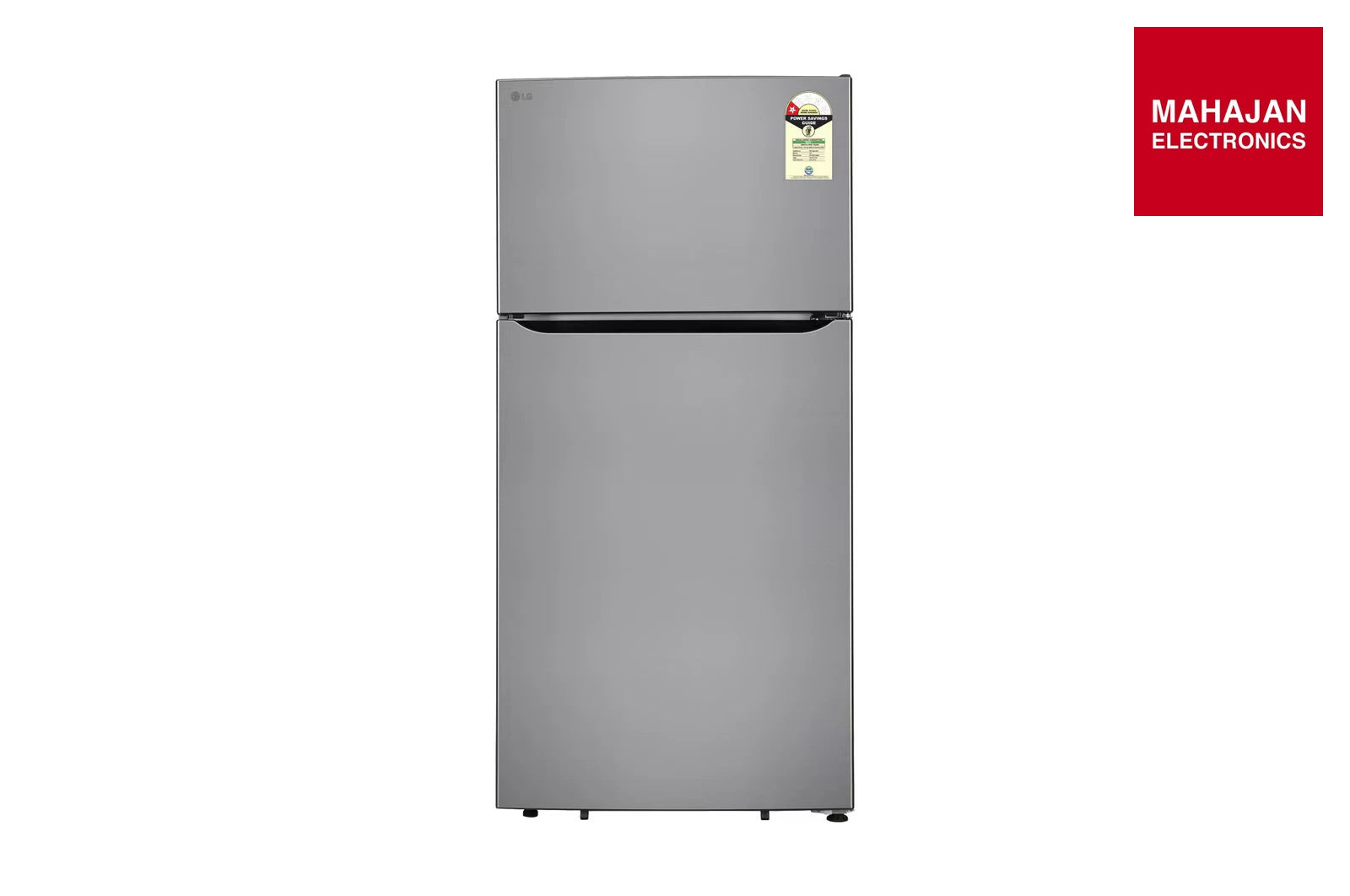 LG GLT6816ODPZ 674L Double Door Refrigerator with Smart Inverter Compressor and Multi-Air Flow, Shiny Steel Finish, 1 Star secondary product image with Mahajan Electronics logo