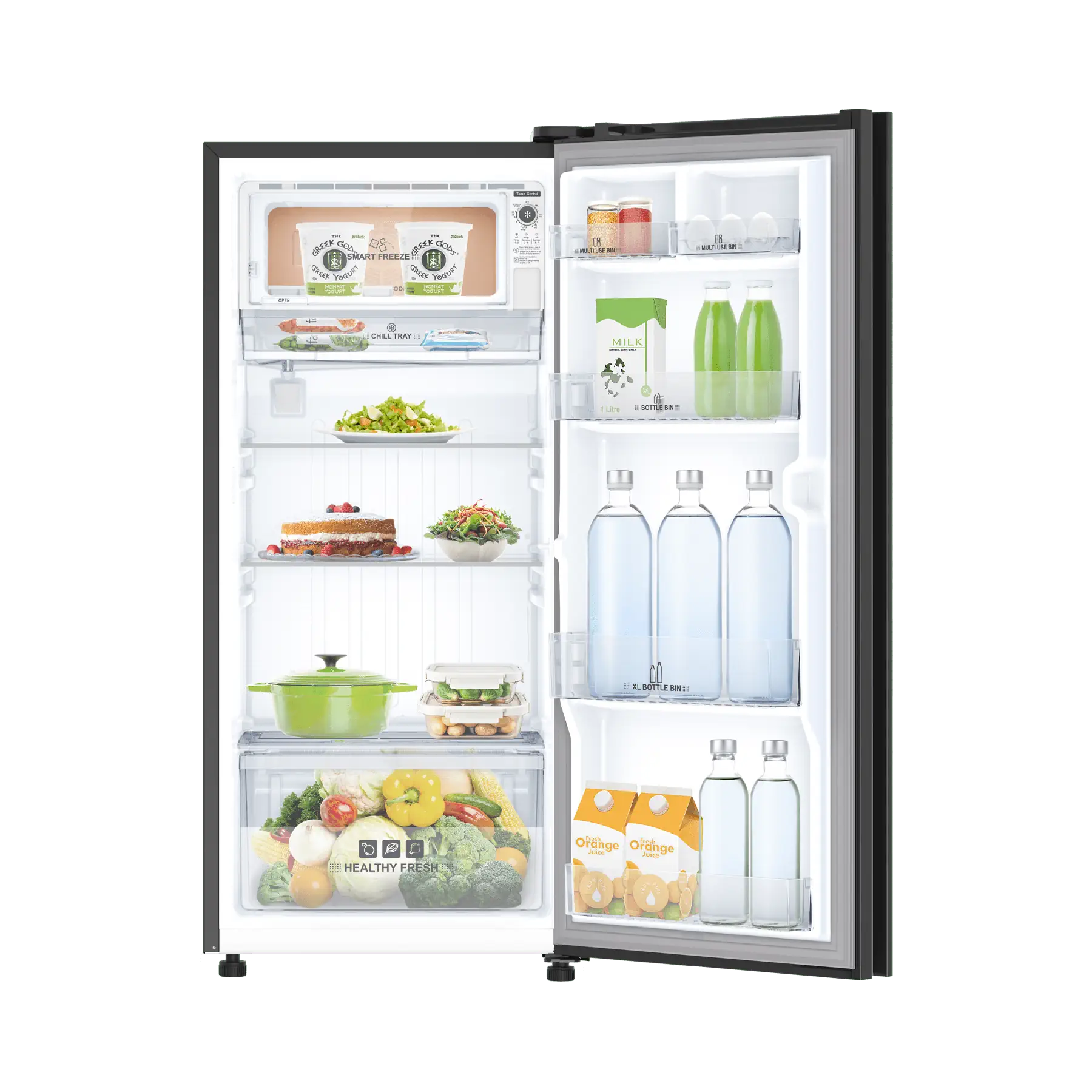 IFB IFBDC - 2133FLG Direct - Cool Refrigerator 187 L | 3 Star | Glass Door | Metal - Cool Series-Mahajajn Electronics Online