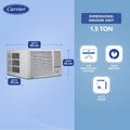Carrier 18k ESTRELLA EXI 1.5 Ton 3 Star inverter Window AC 2024 Copper, White CIW18EC3R34F0 Mahajan Electronics Online