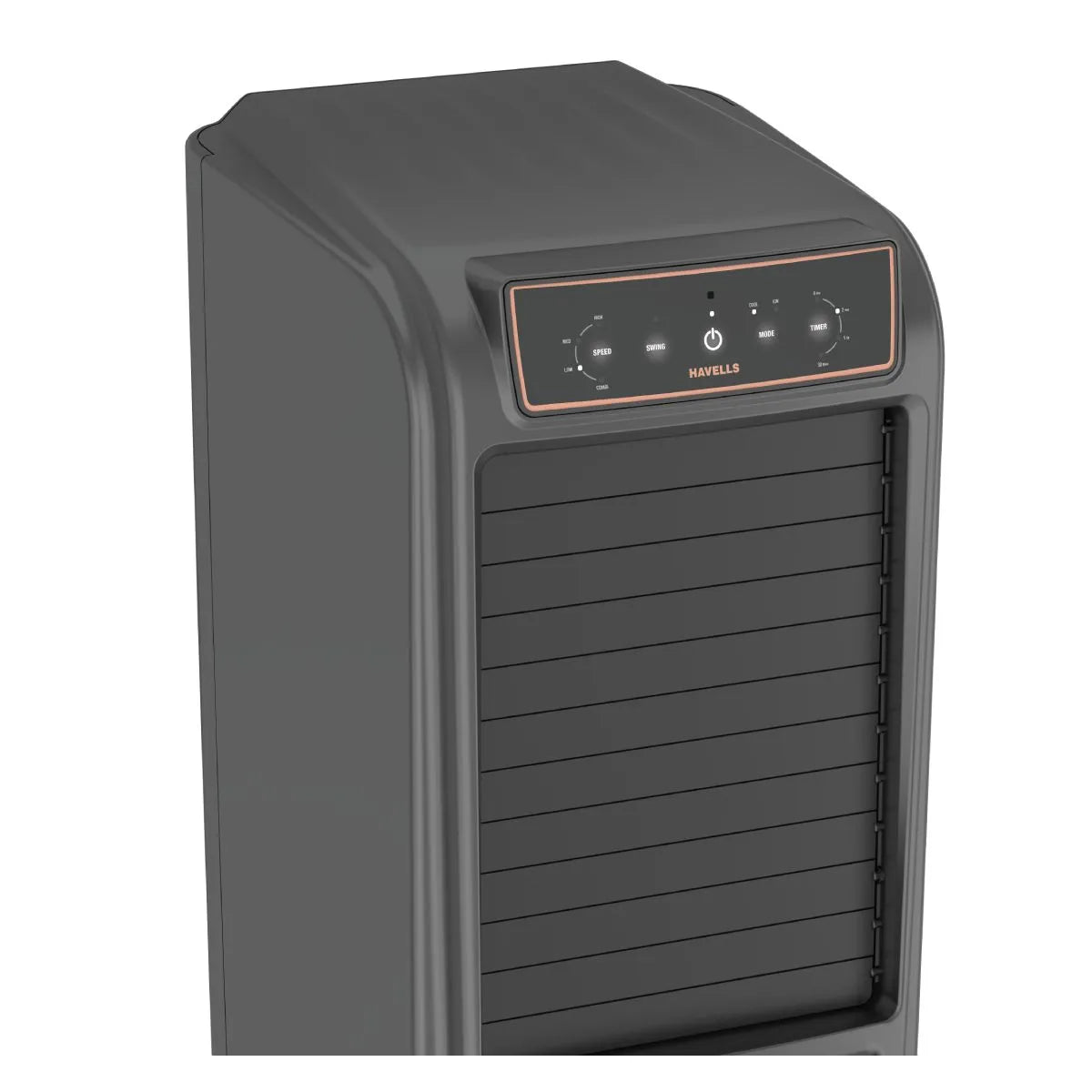 Havells Zurii 40 Litres Tower Air Cooler (GHRACCHE040) with Remote control, Dust Filter Net , Low Water Alarm.Mahajan Electronics Online