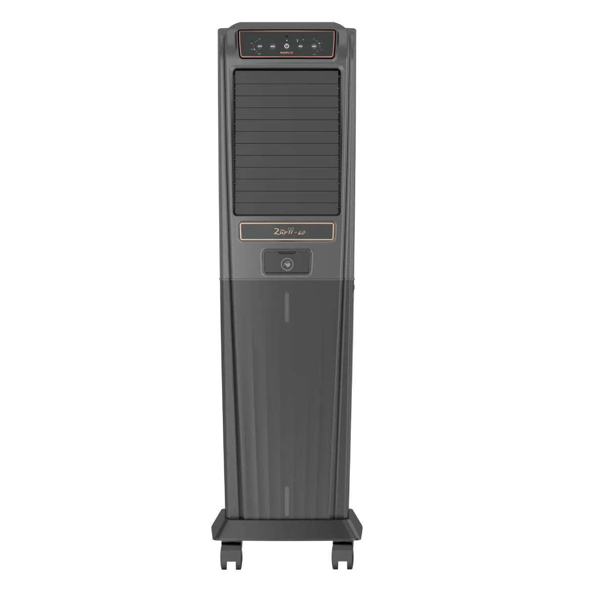 Havells Zurii 40 Litres Tower Air Cooler (GHRACCHE040) with Remote control, Dust Filter Net , Low Water Alarm.Mahajan Electronics Online